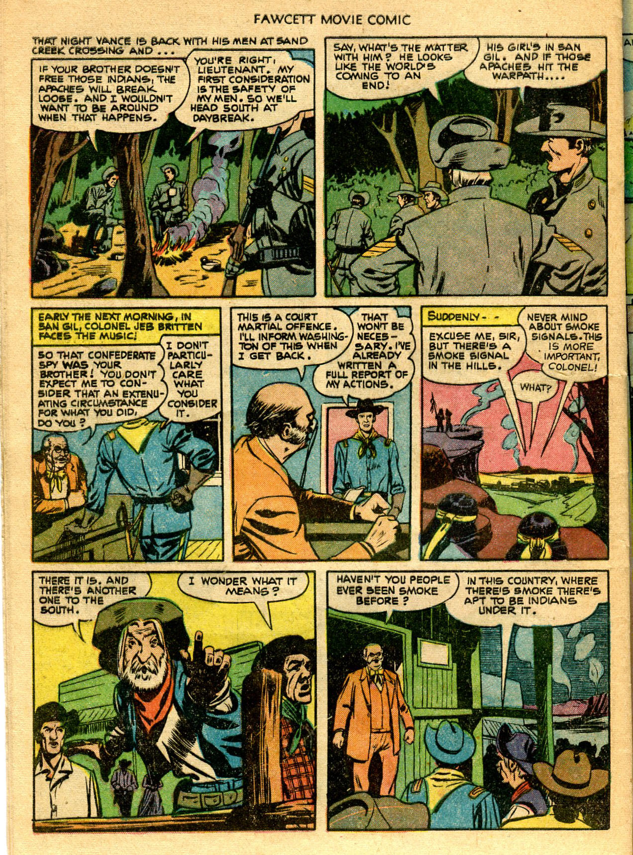 Read online Fawcett Movie Comic comic -  Issue #14 - 24