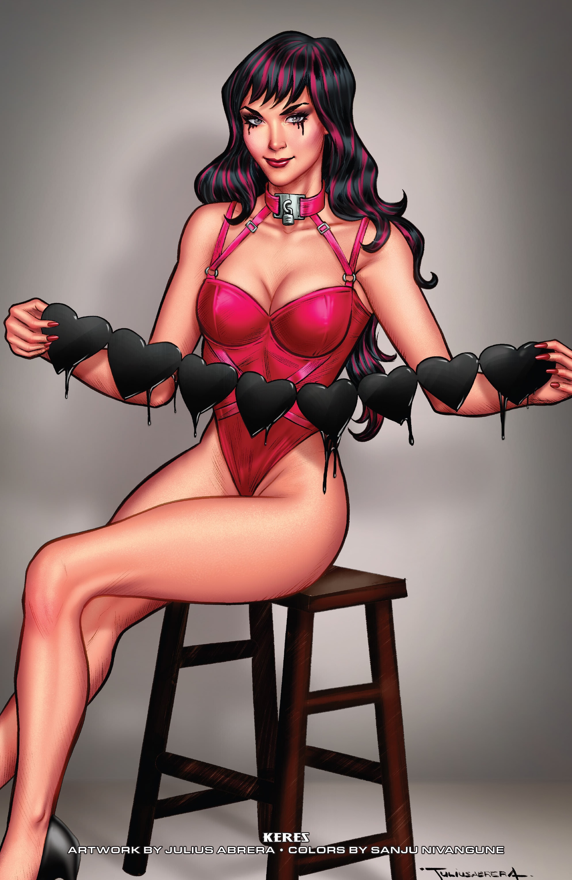 Read online Grimm Fairy Tales 2024 Valentine's Day Lingerie Pinup Special comic -  Issue # Full - 35