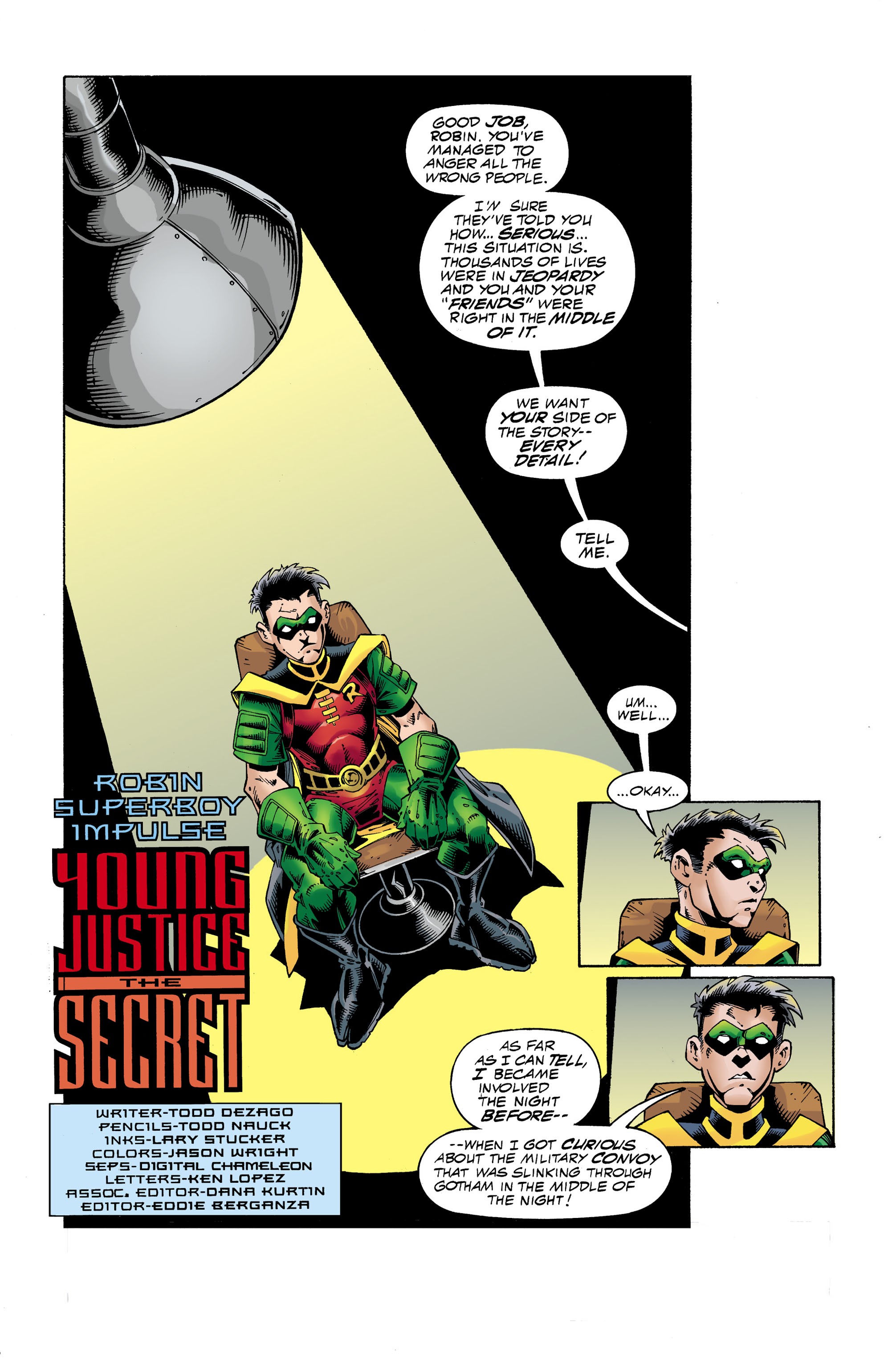 Read online Young Justice: The Secret comic -  Issue # Full - 2