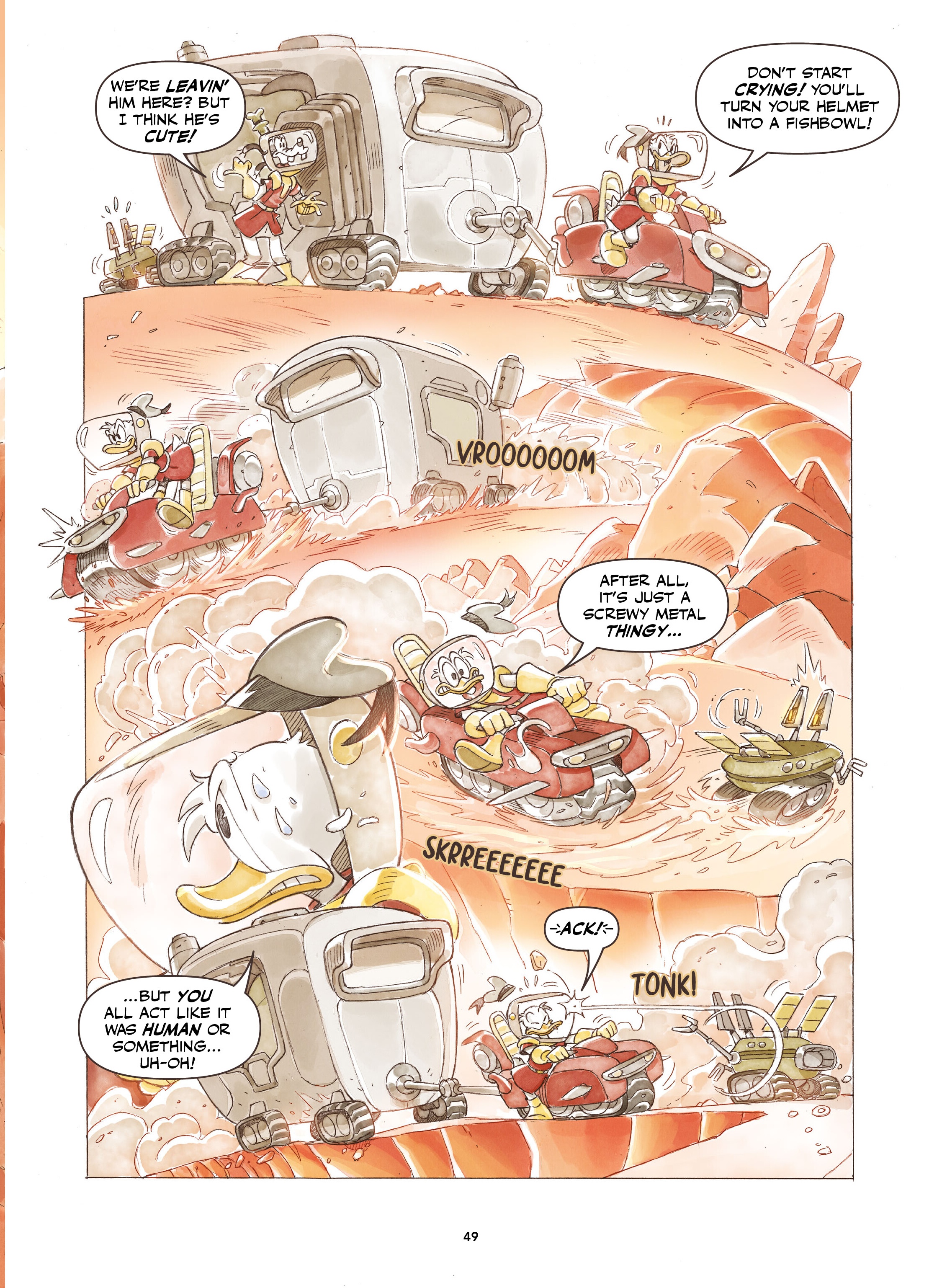 Read online Disney Once Upon a Mouse… In the Future comic -  Issue # TPB (Part 1) - 50