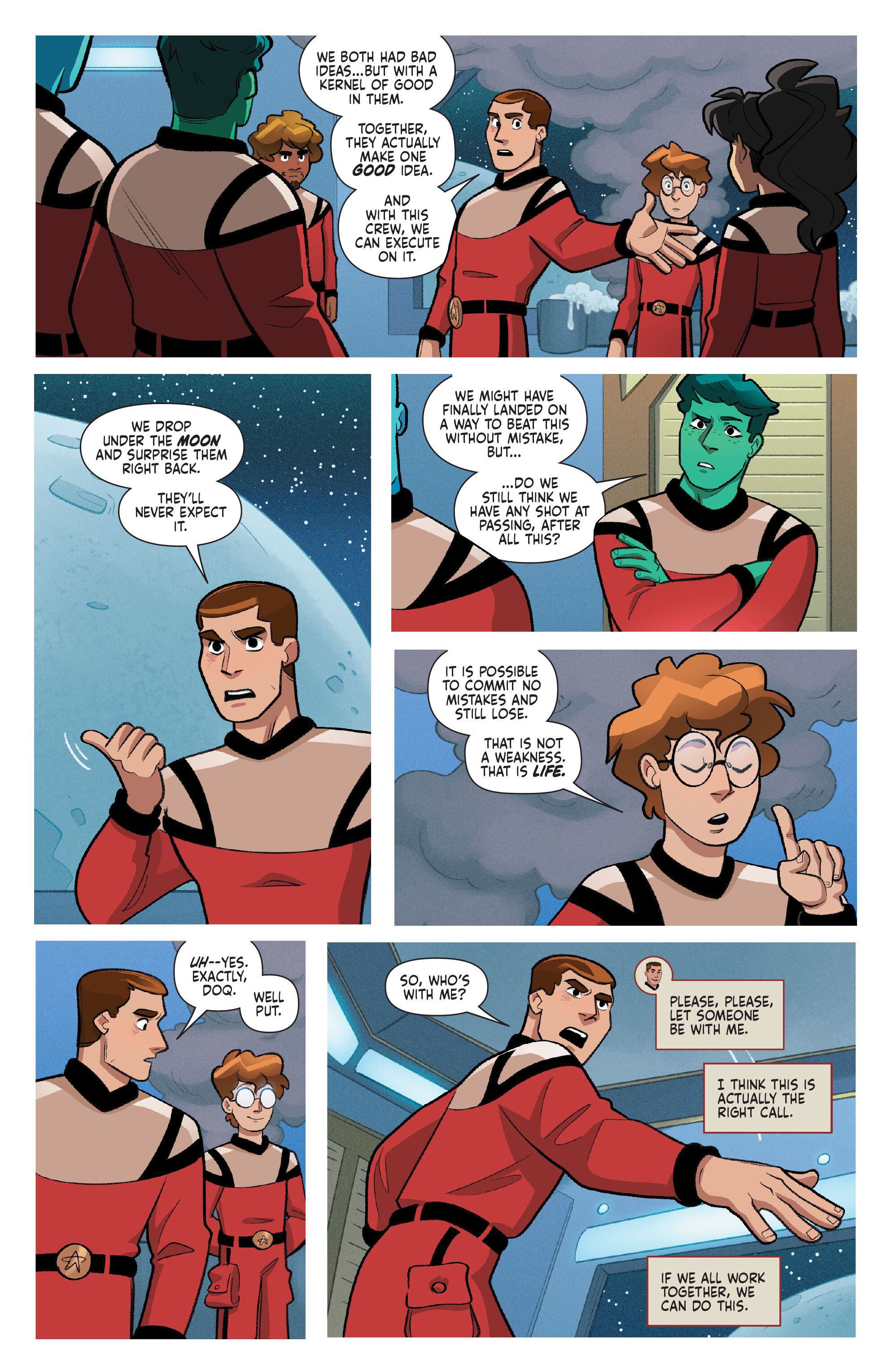 Read online Star Trek: Picard's Academy comic -  Issue #5 - 19