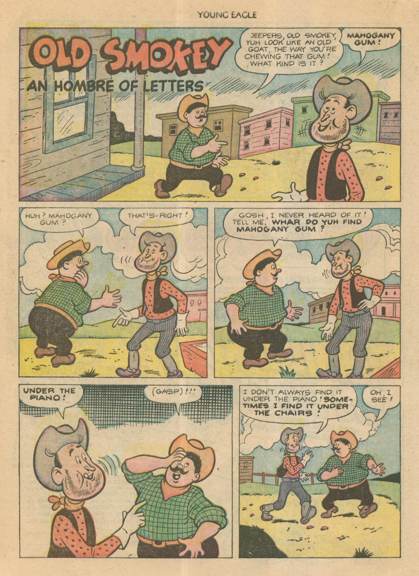 Read online Young Eagle comic -  Issue #9 - 17