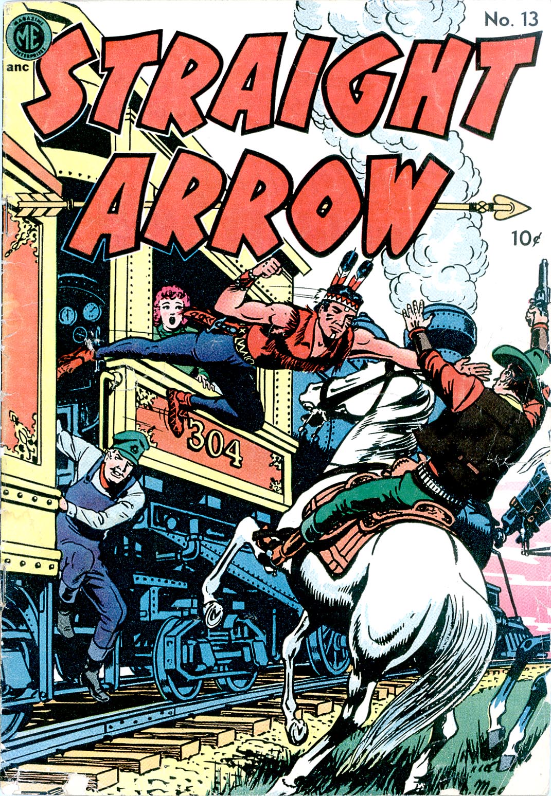 Read online Straight Arrow comic -  Issue #13 - 1