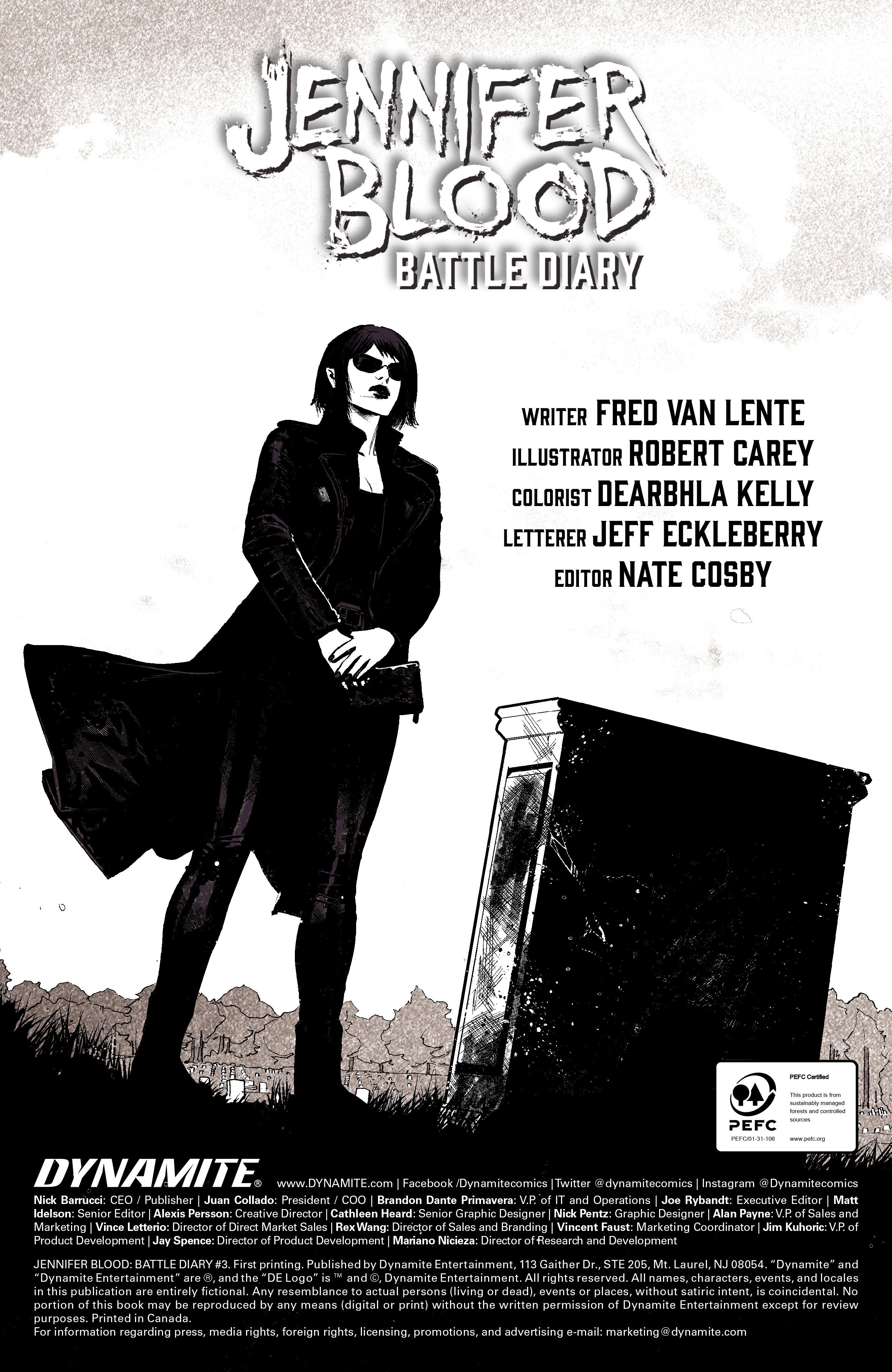 Read online Jennifer Blood: Battle Diary comic -  Issue #3 - 4