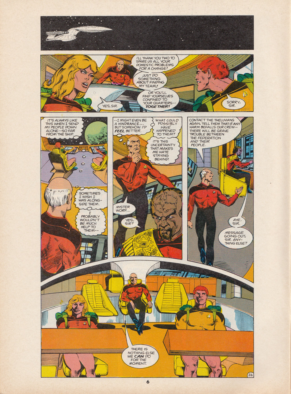 Read online Star Trek The Next Generation (1990) comic -  Issue #2 - 6