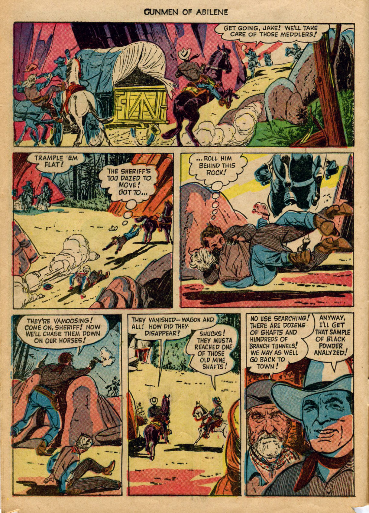 Read online Fawcett Movie Comic comic -  Issue #7 - 12