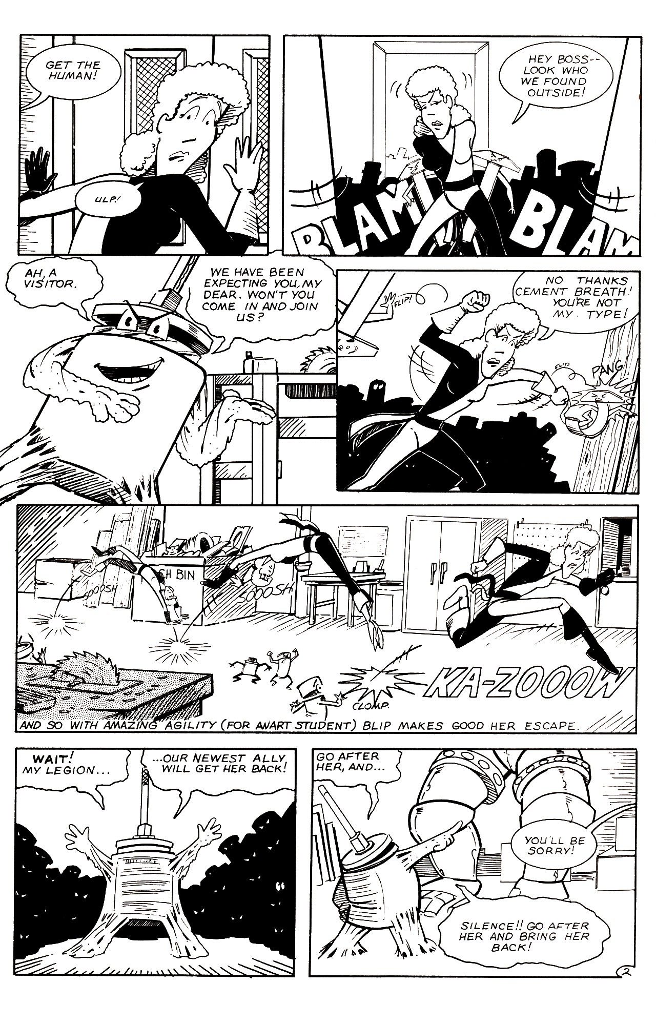 Read online Blip and the C.C.A.D.S. comic -  Issue #2 - 5