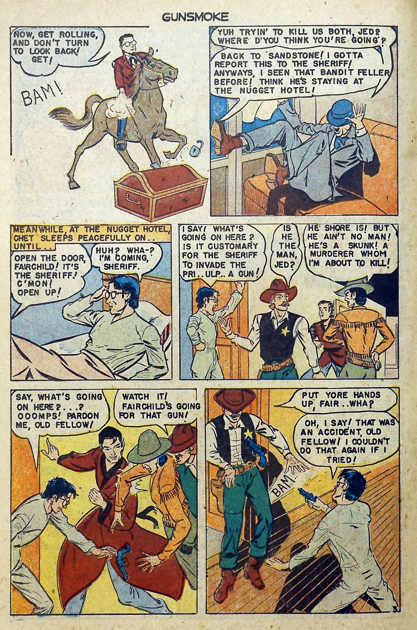Read online Gunsmoke comic -  Issue #7 - 22