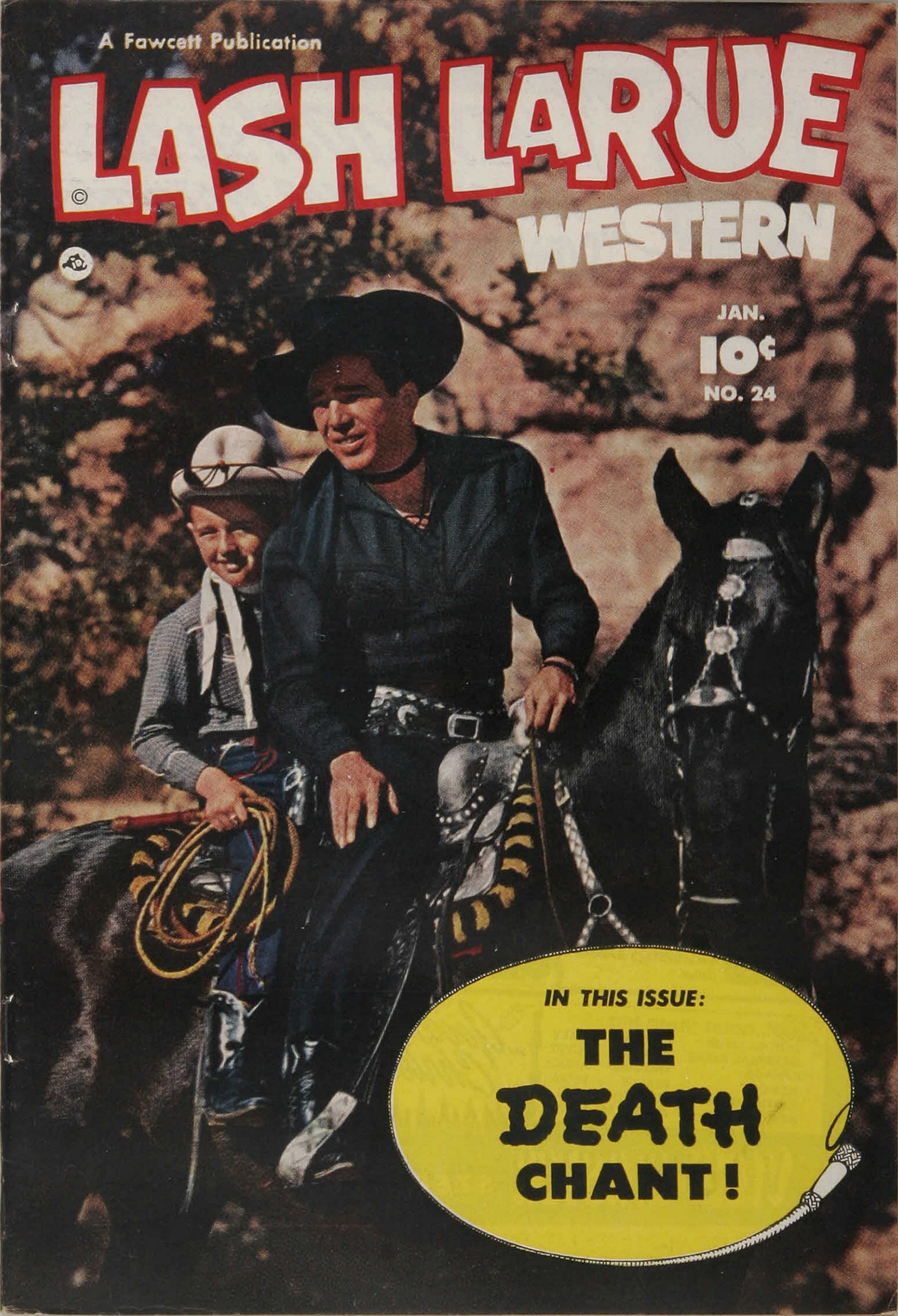 Read online Lash Larue Western (1949) comic -  Issue #24 - 1