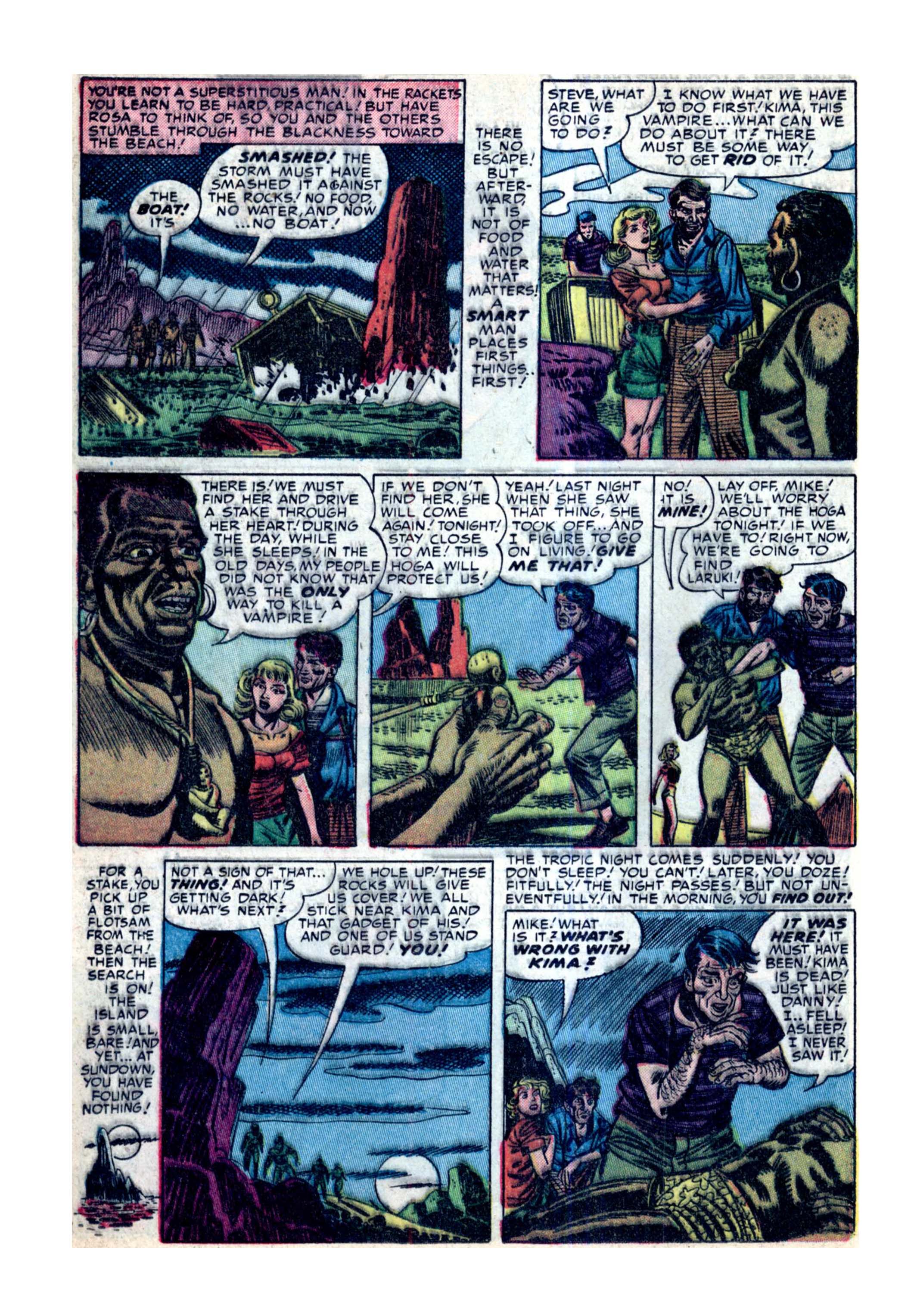 Read online Black Magic (1950) comic -  Issue #33 - 16