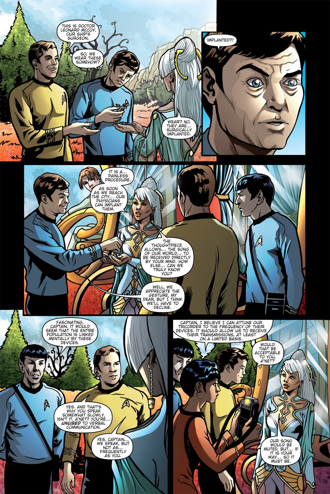 Read online Star Trek: Burden of Knowledge comic -  Issue #2 - 9