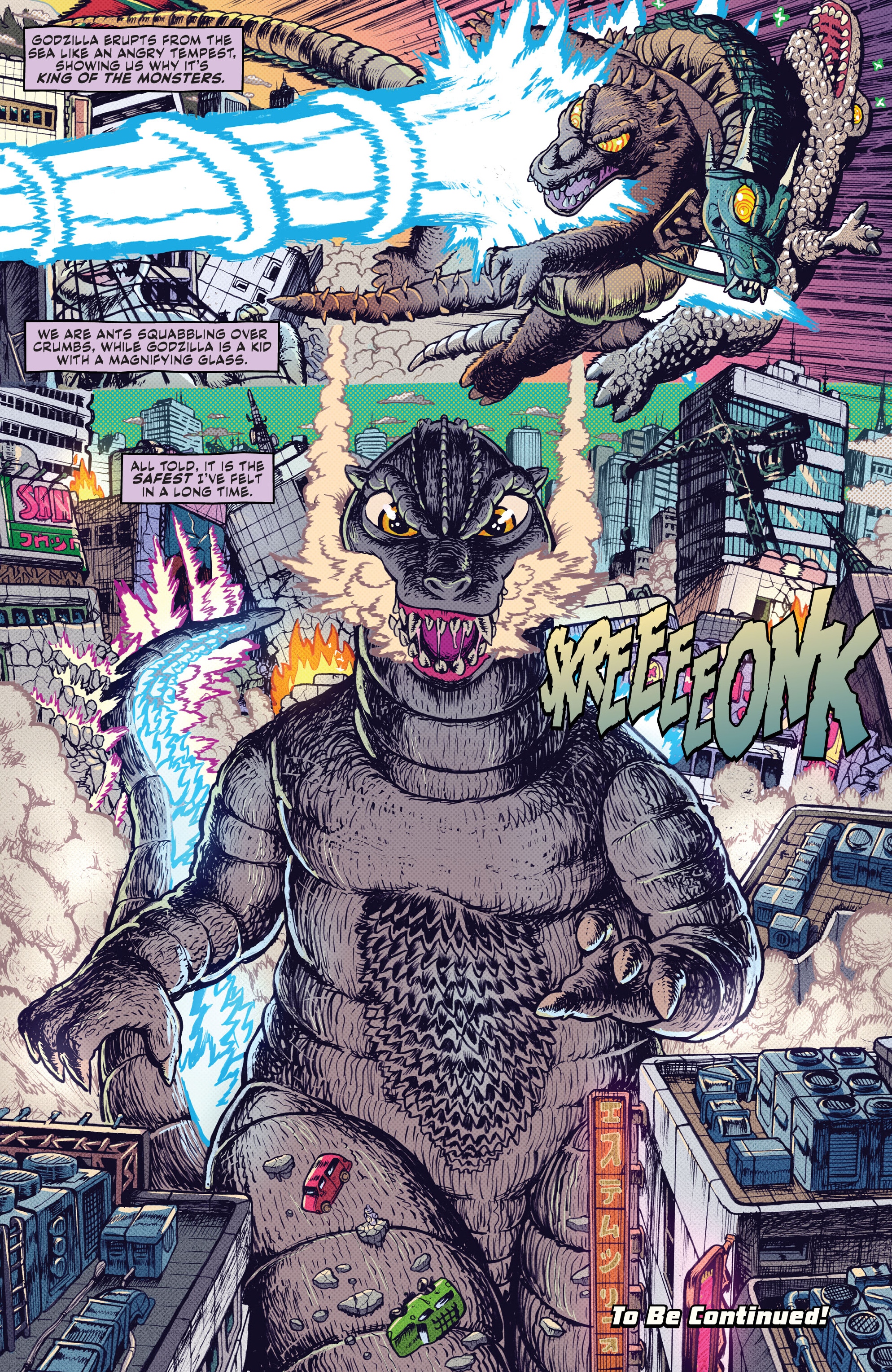Read online Godzilla: War for Humanity comic -  Issue #3 - 20