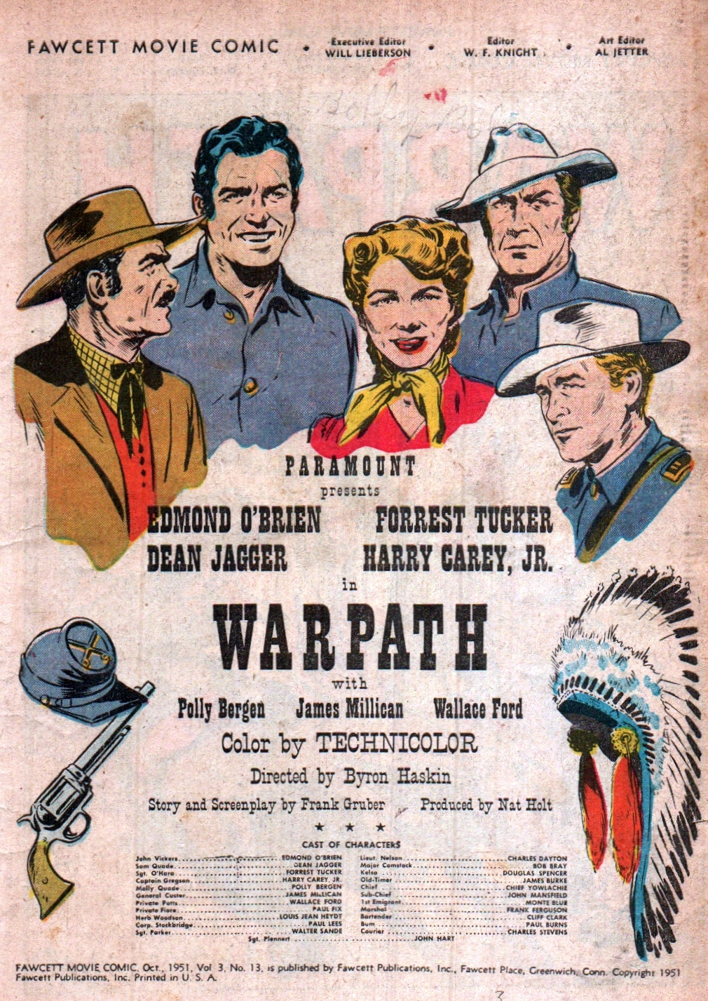 Read online Fawcett Movie Comic comic -  Issue #13 - 2