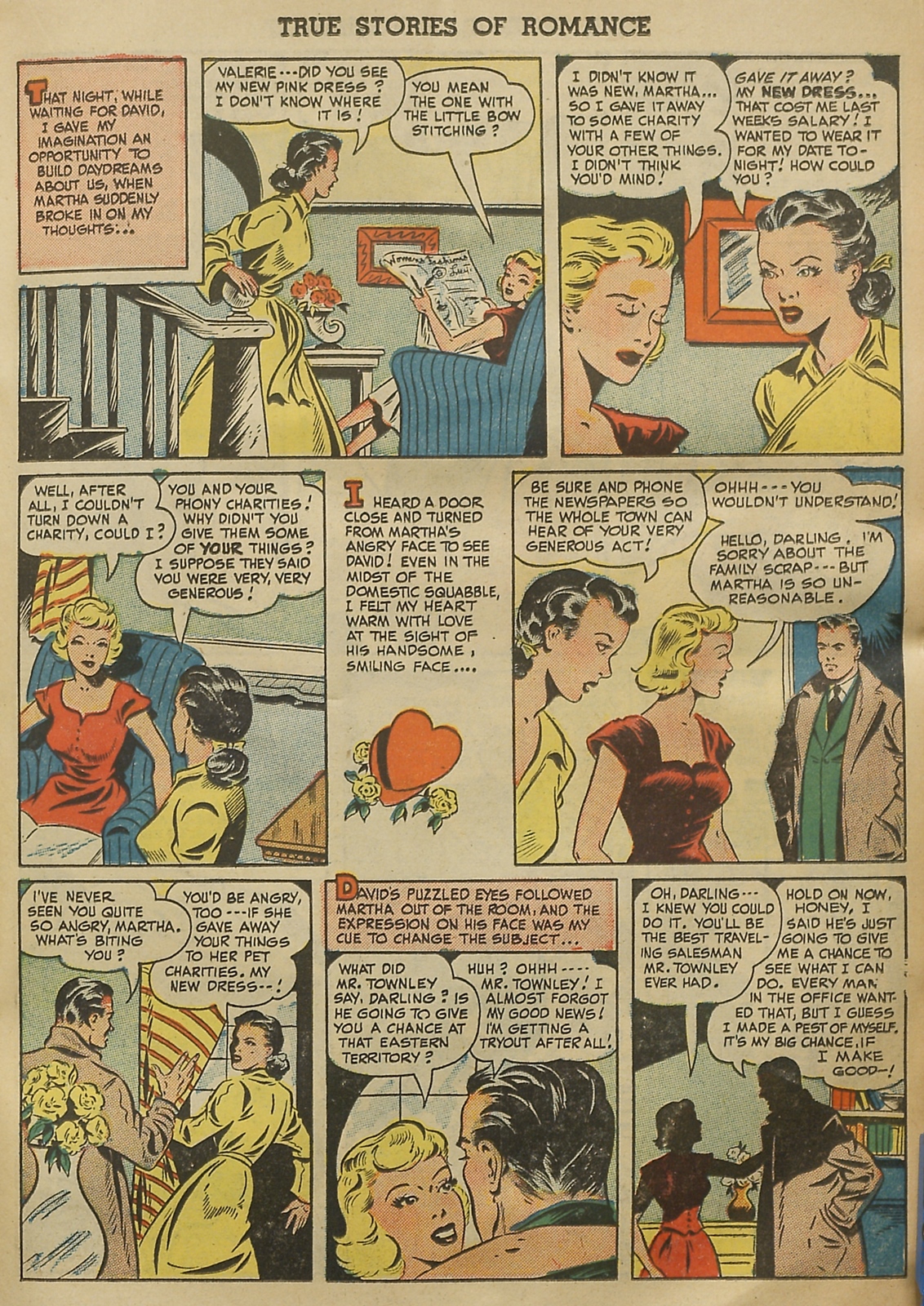 Read online True Stories of Romance comic -  Issue #1 - 15