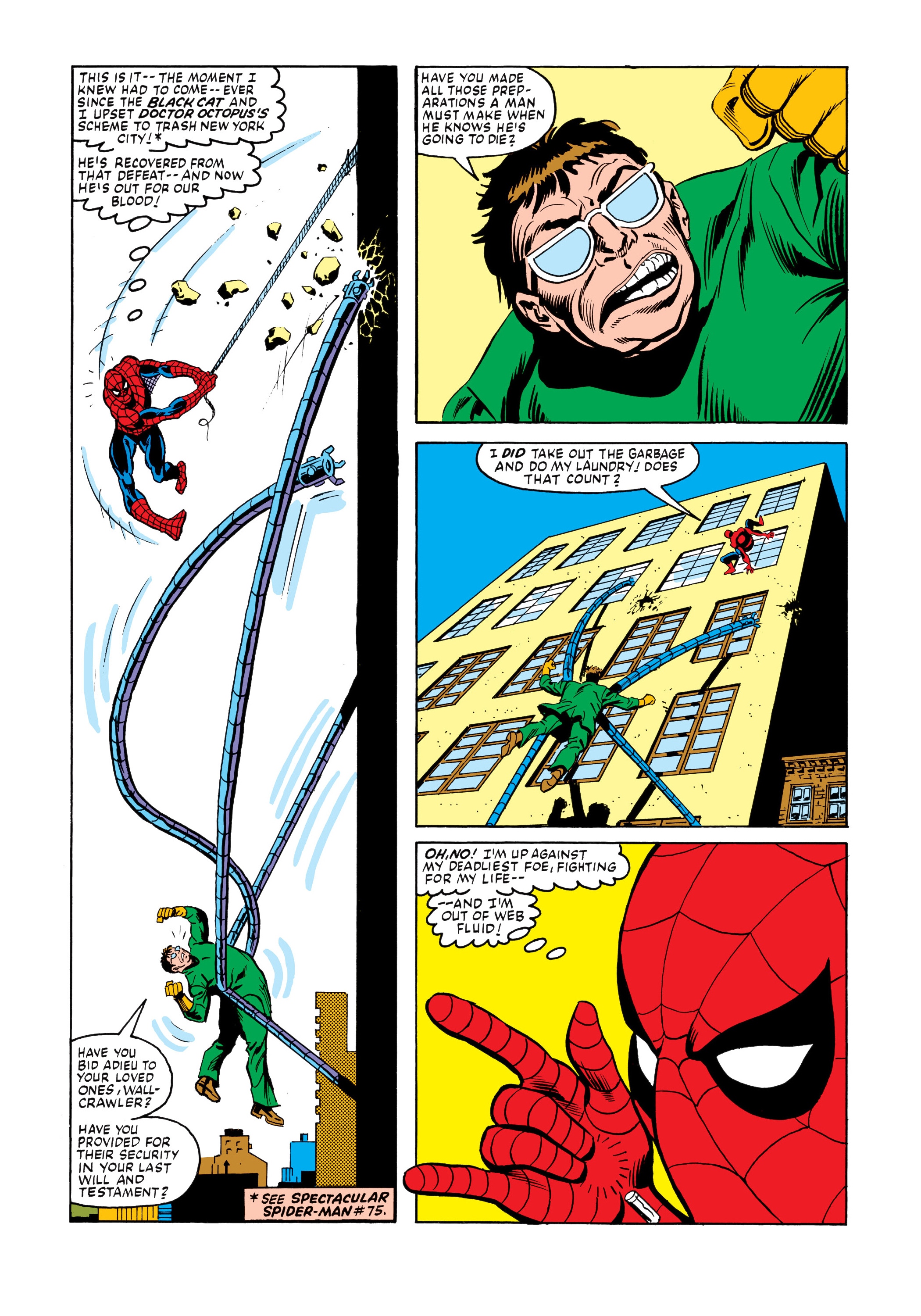 Read online Marvel Masterworks: The Spectacular Spider-Man comic -  Issue # TPB 6 (Part 4) - 2