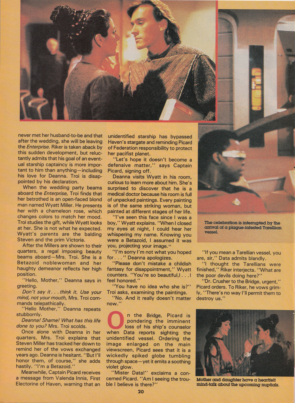 Read online Star Trek The Next Generation (1990) comic -  Issue #16 - 20