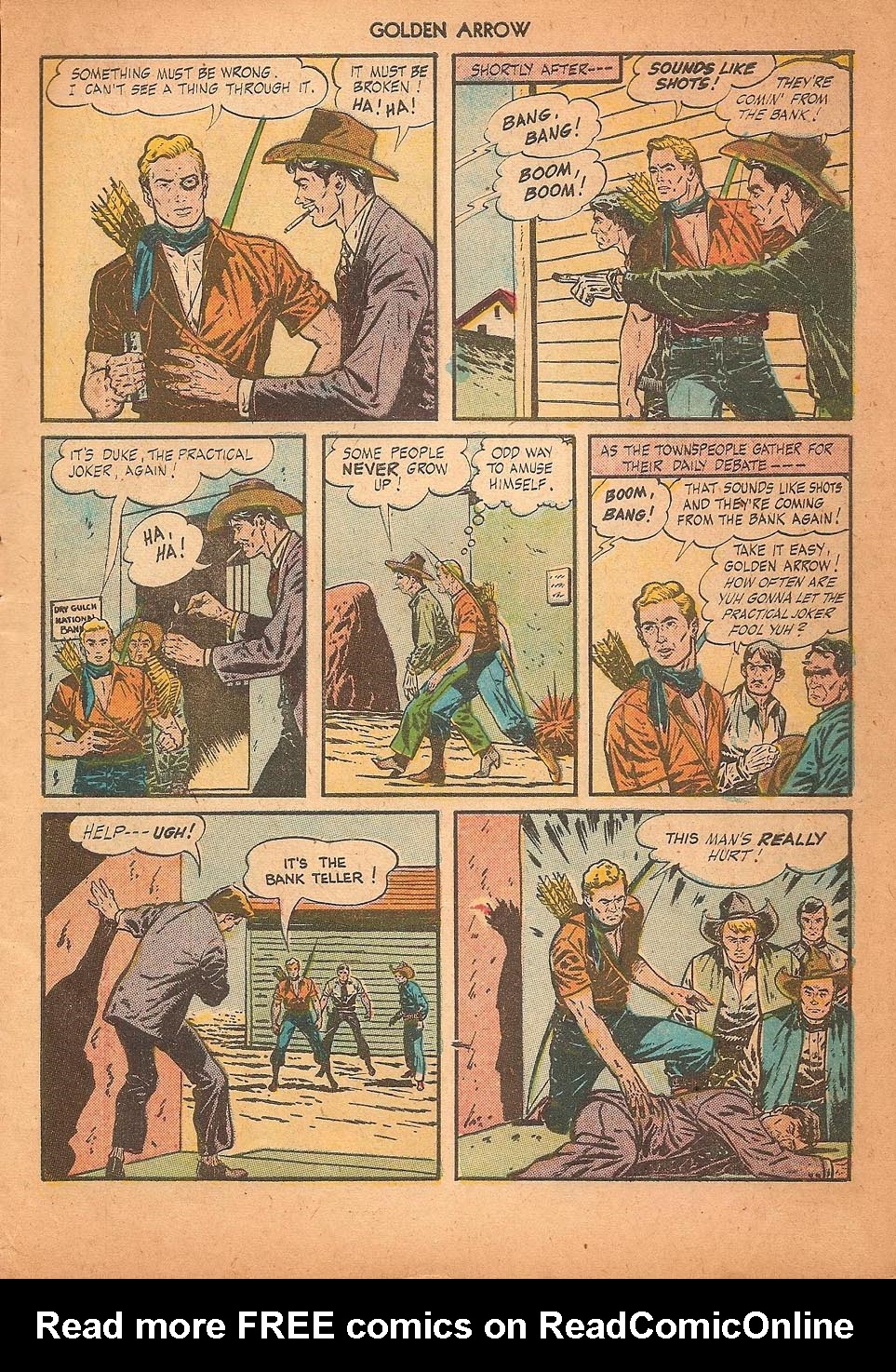 Read online Golden Arrow comic -  Issue #5 - 19
