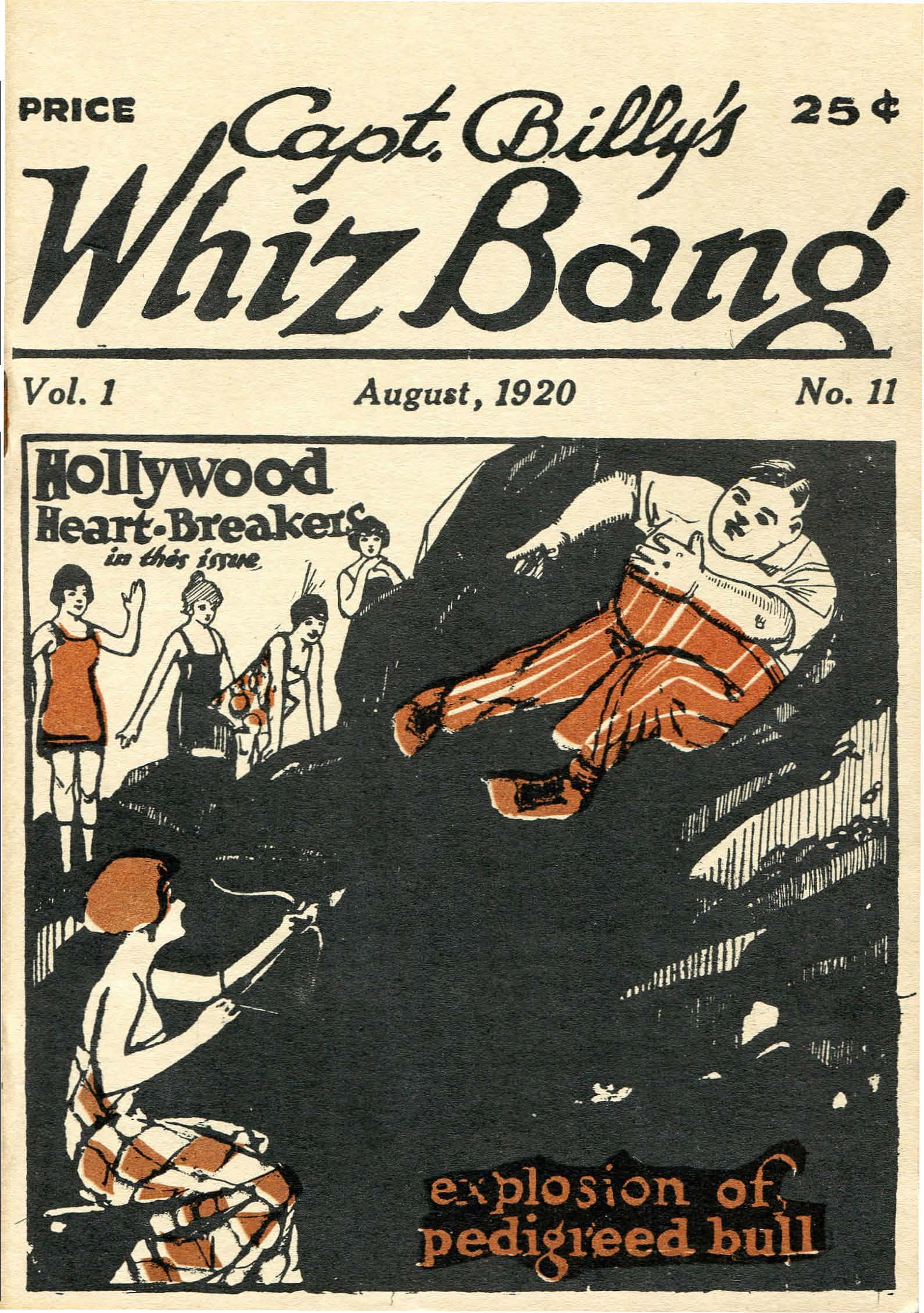 Read online Captain Billy's Whiz Bang comic -  Issue #11 - 1