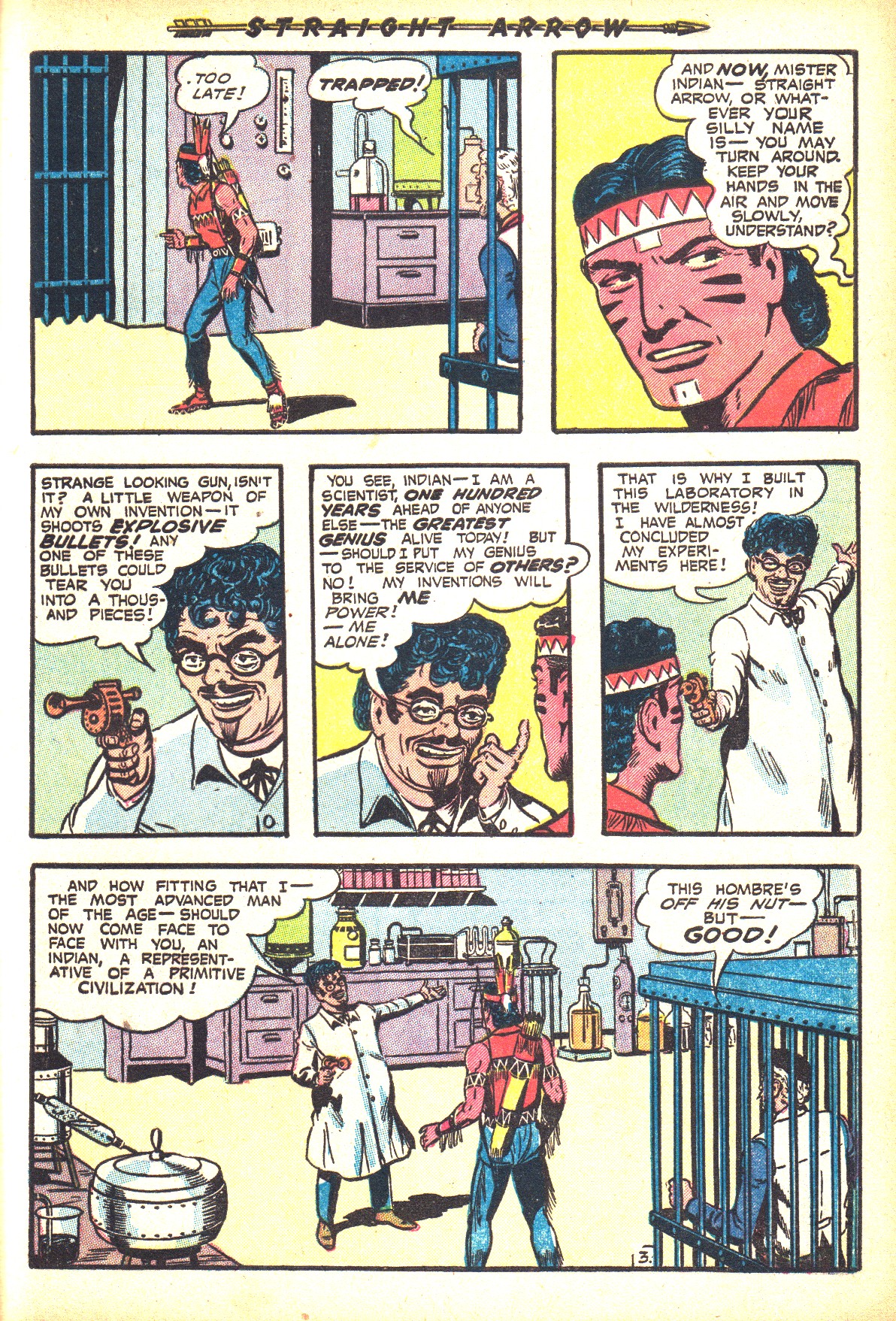 Read online Straight Arrow comic -  Issue #30 - 29