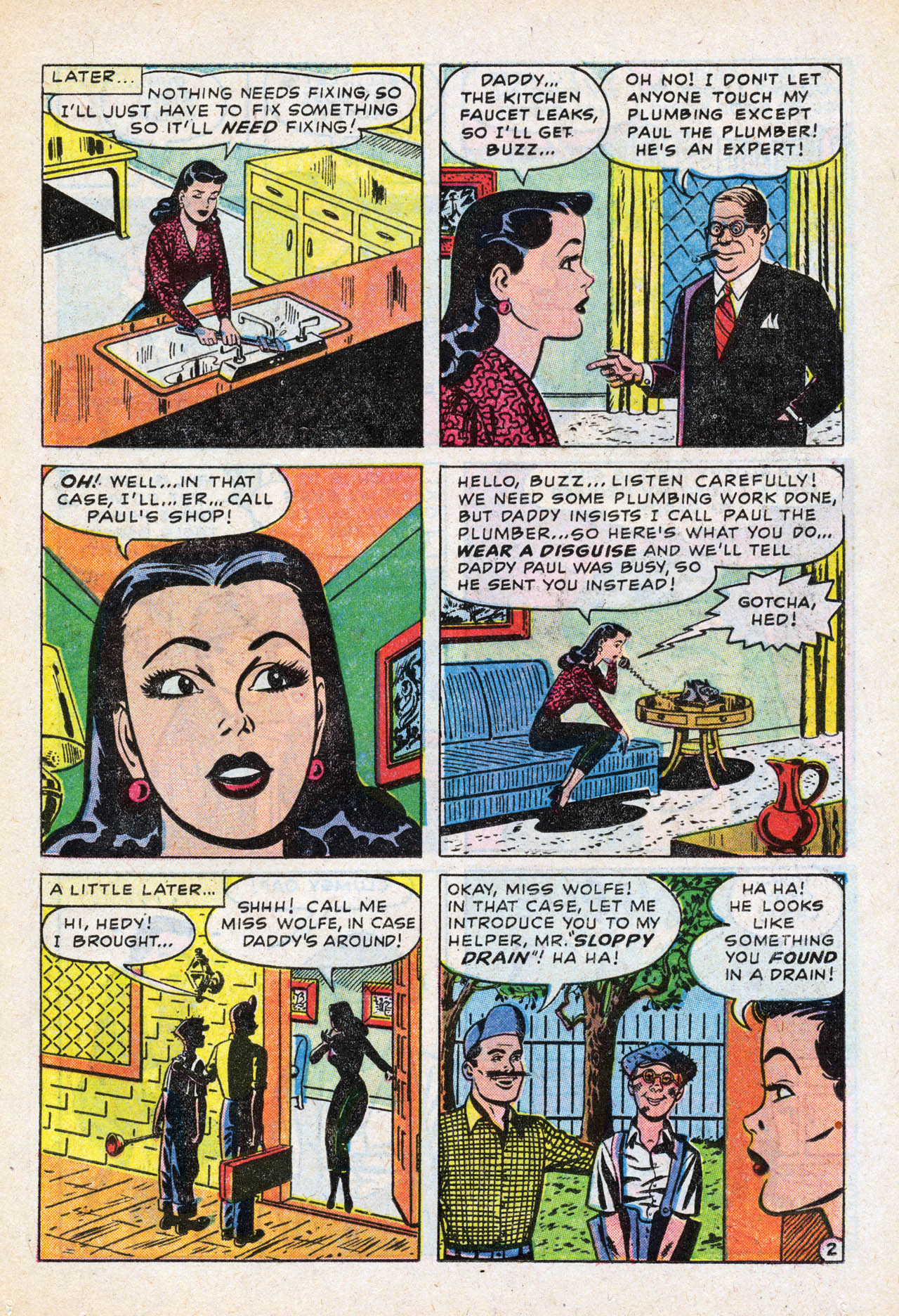 Read online Patsy Walker comic -  Issue #57 - 11