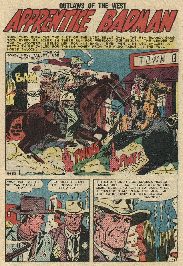 Read online Outlaws of the West comic -  Issue #22 - 12