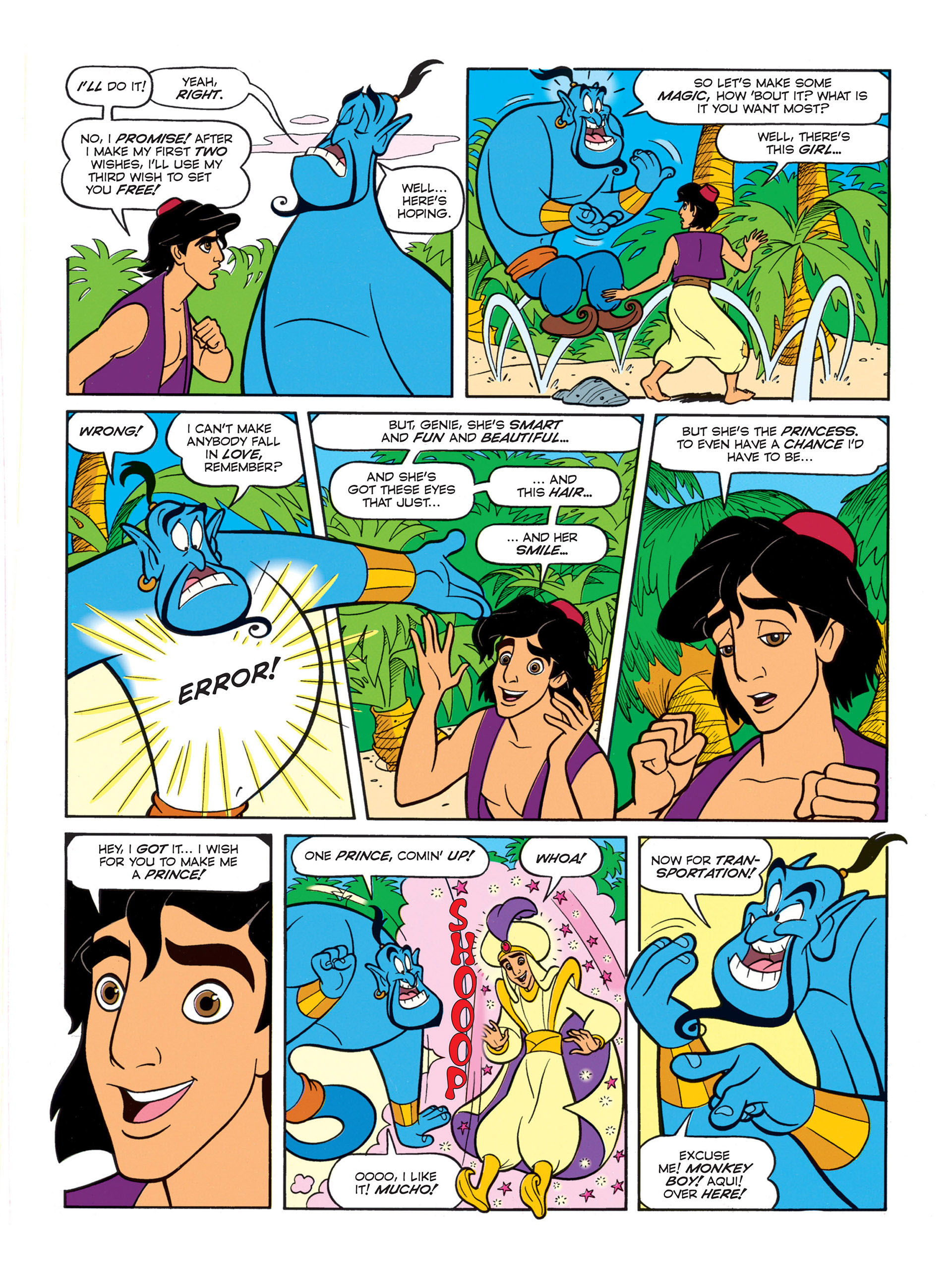 Read online Disney's Aladdin - The Official Movie Adaptation comic -  Issue # Full - 25