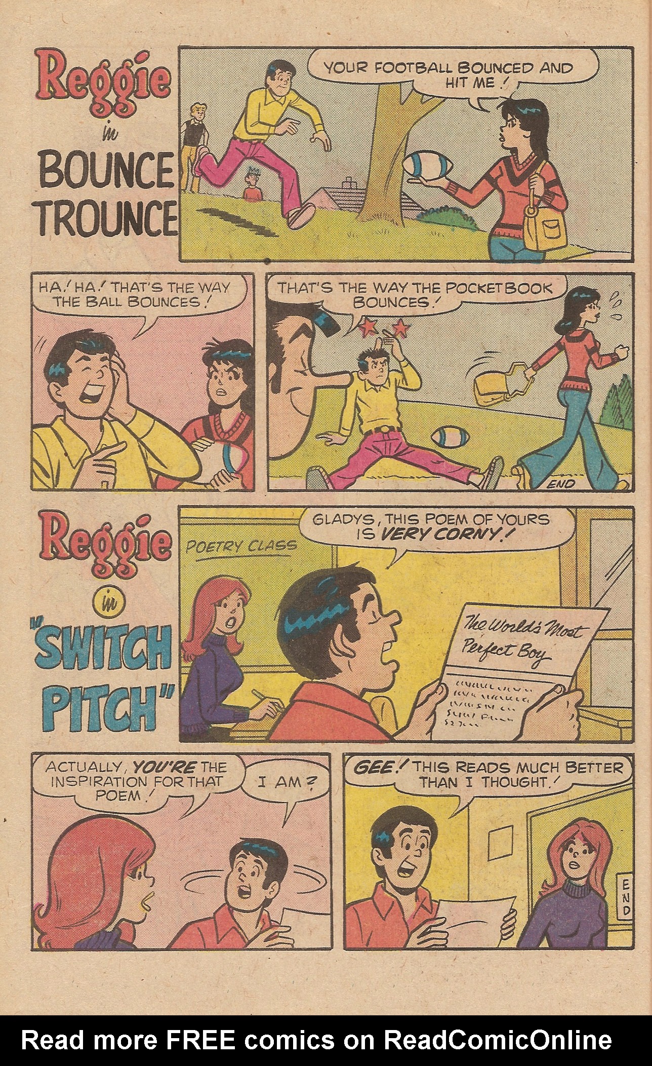 Read online Reggie's Wise Guy Jokes comic -  Issue #42 - 30