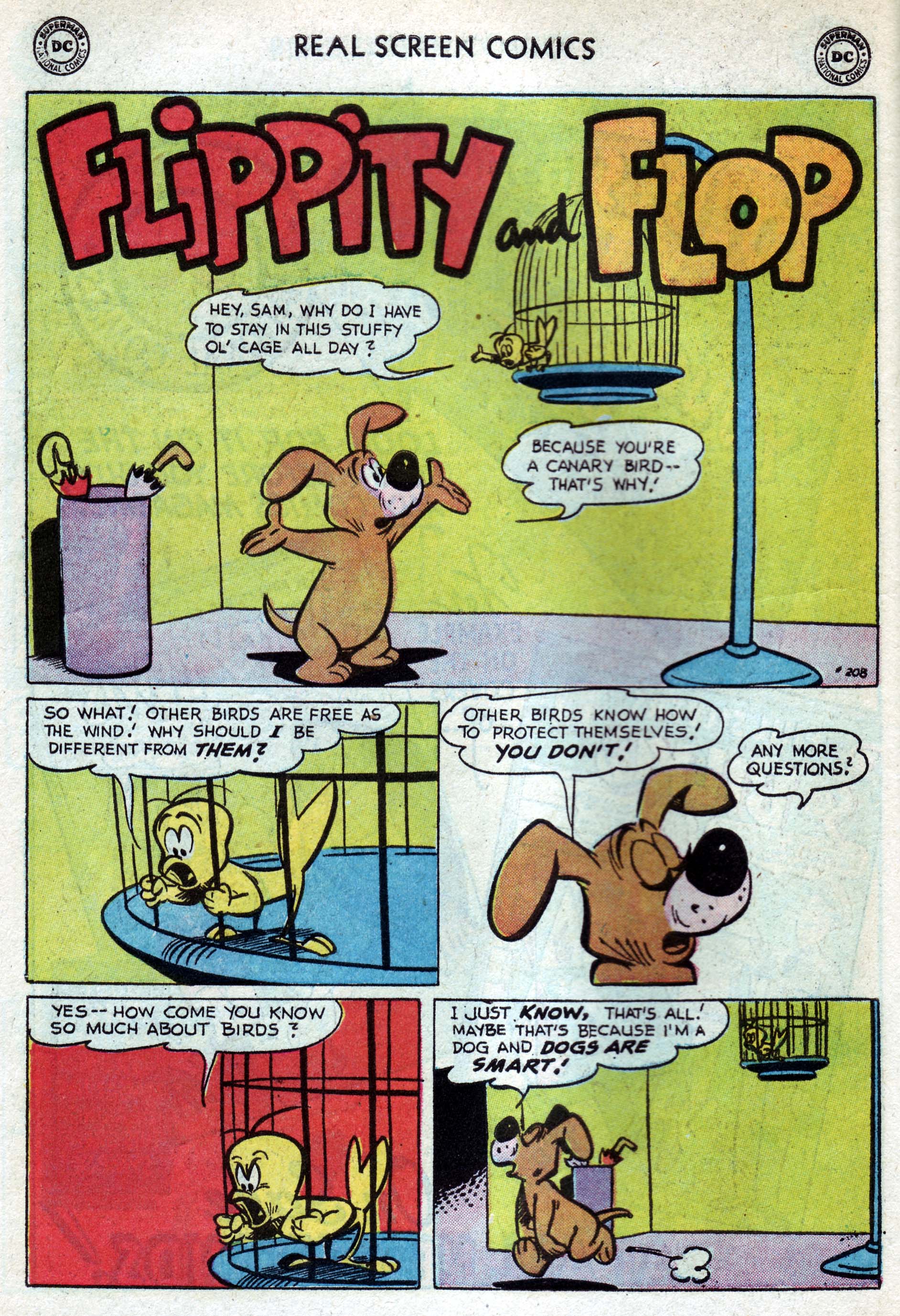 Read online Real Screen Comics comic -  Issue #116 - 10