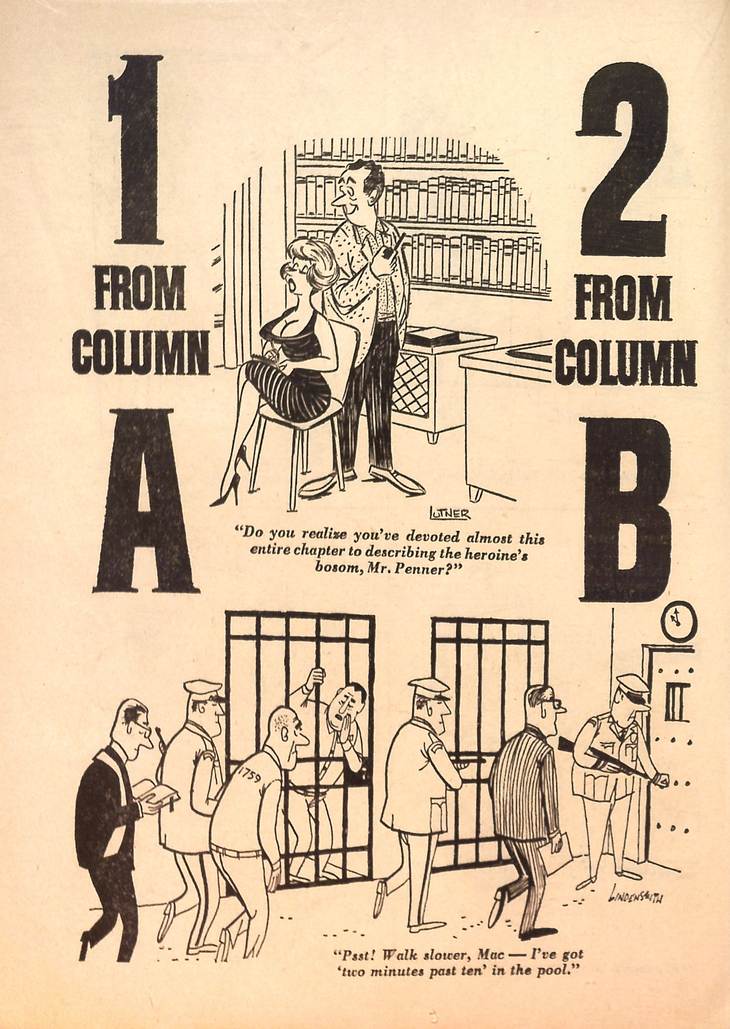 Read online Cartoons and Gags comic -  Issue #26 - 34