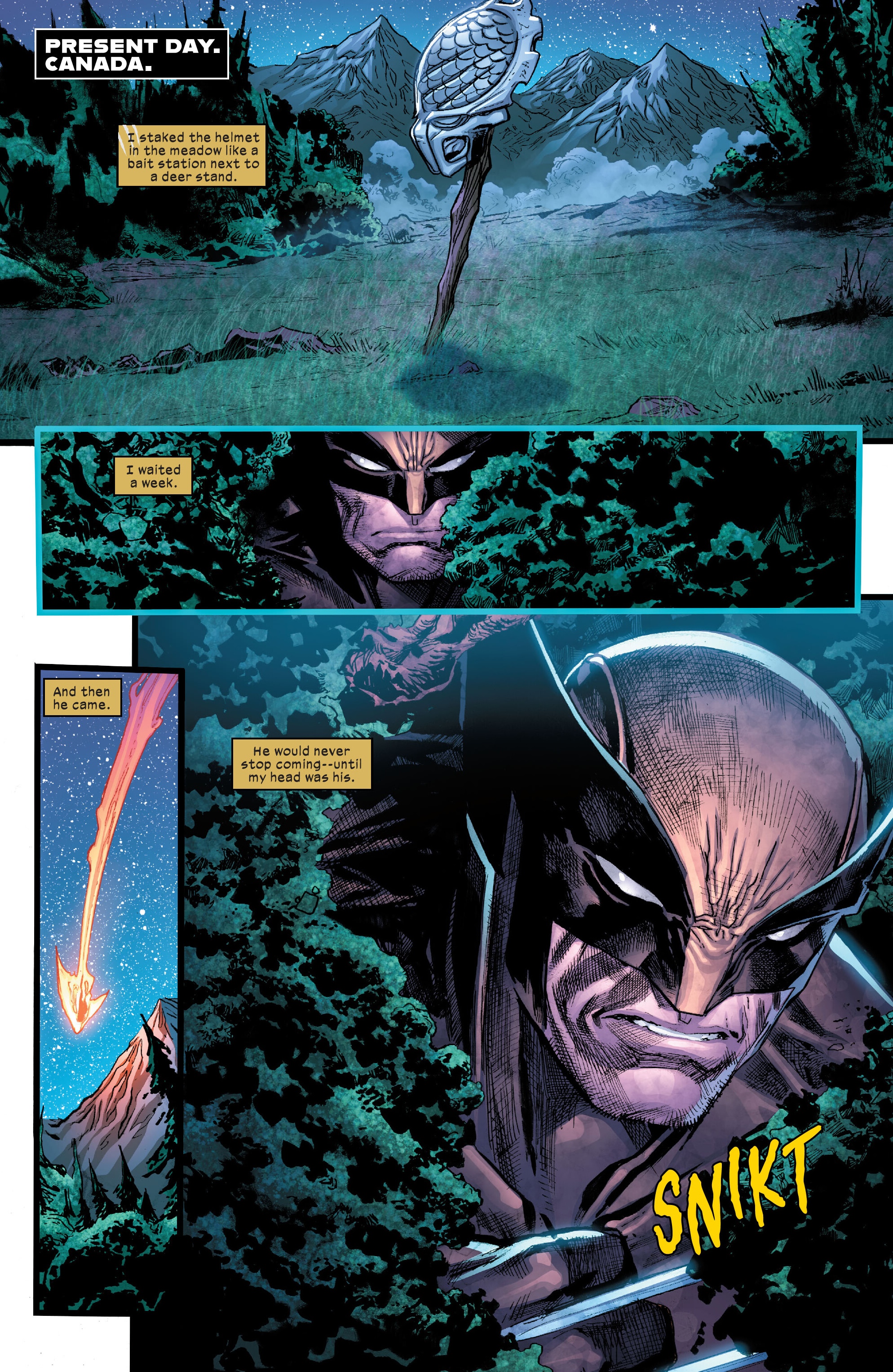 Read online Predator vs. Wolverine comic -  Issue #4 - 2