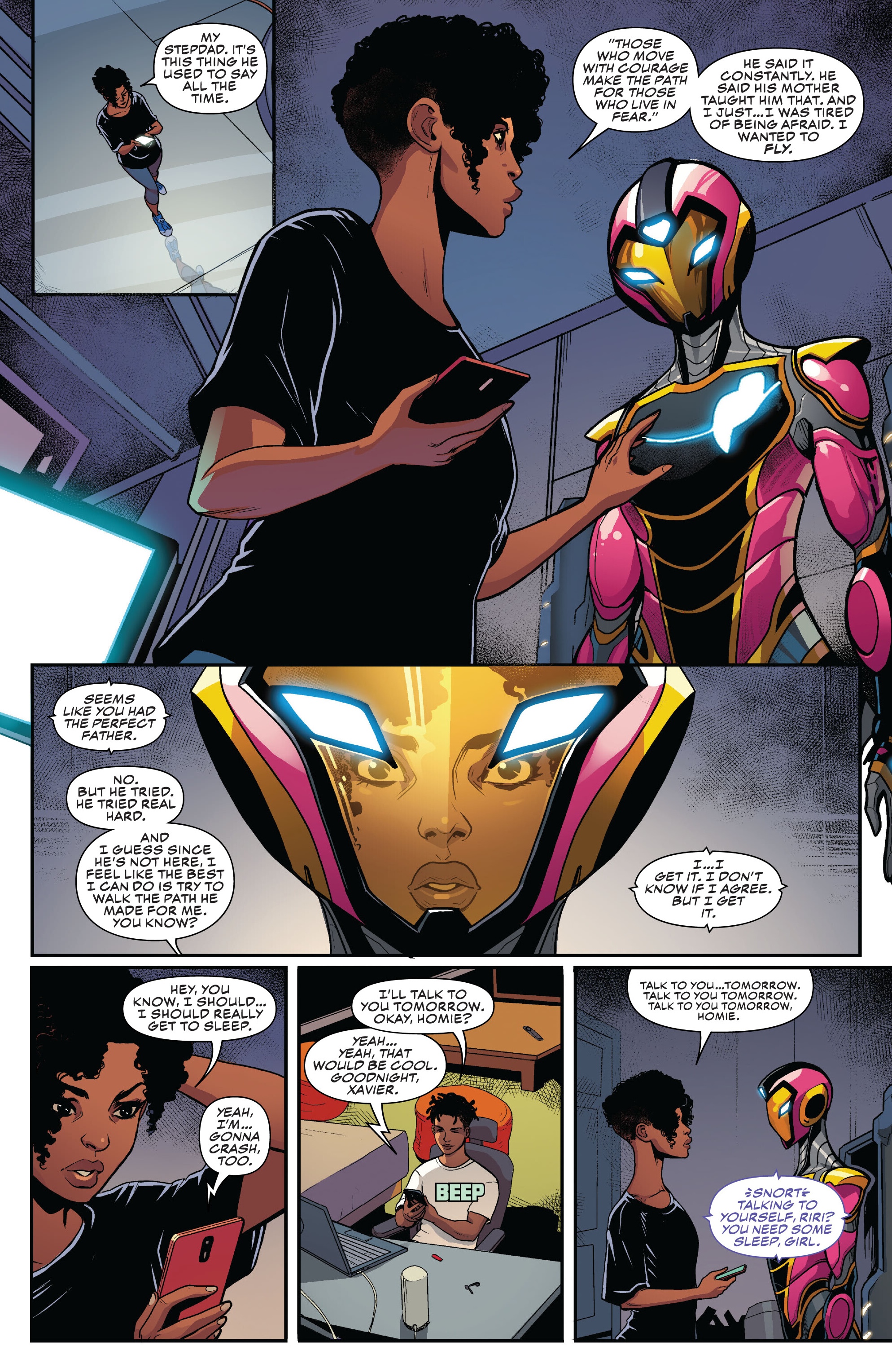 Read online Marvel-Verse: Ironheart comic -  Issue # TPB - 61