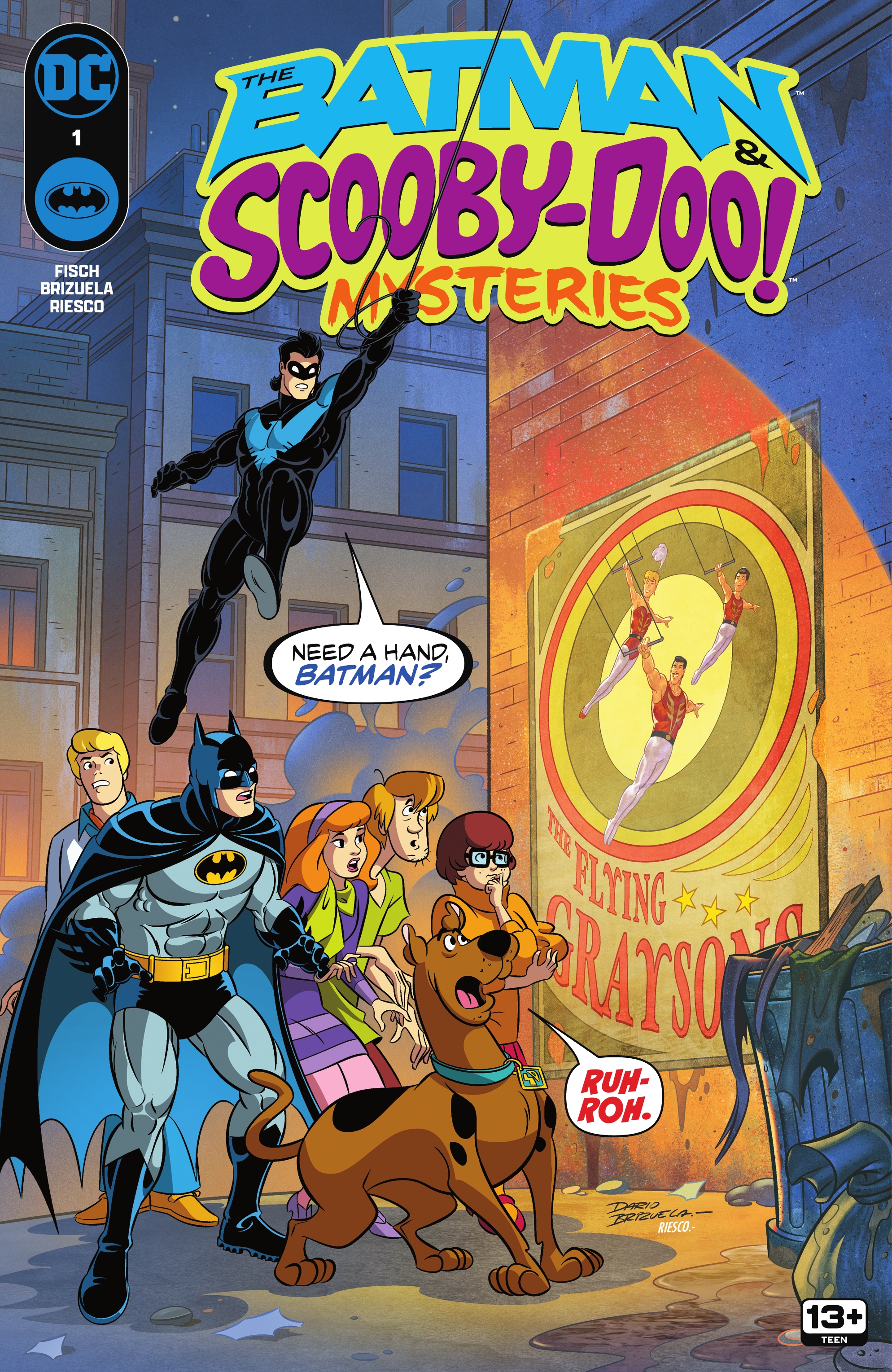 Read online The Batman & Scooby-Doo Mysteries (2024) comic -  Issue #1 - 1