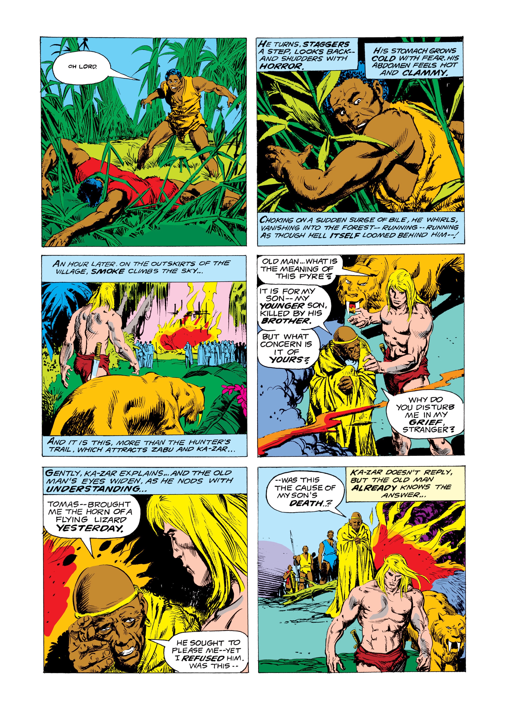 Read online Marvel Masterworks: Ka-Zar comic -  Issue # TPB 3 (Part 1) - 82