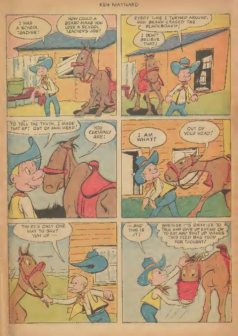 Read online Ken Maynard Western comic -  Issue #4 - 19