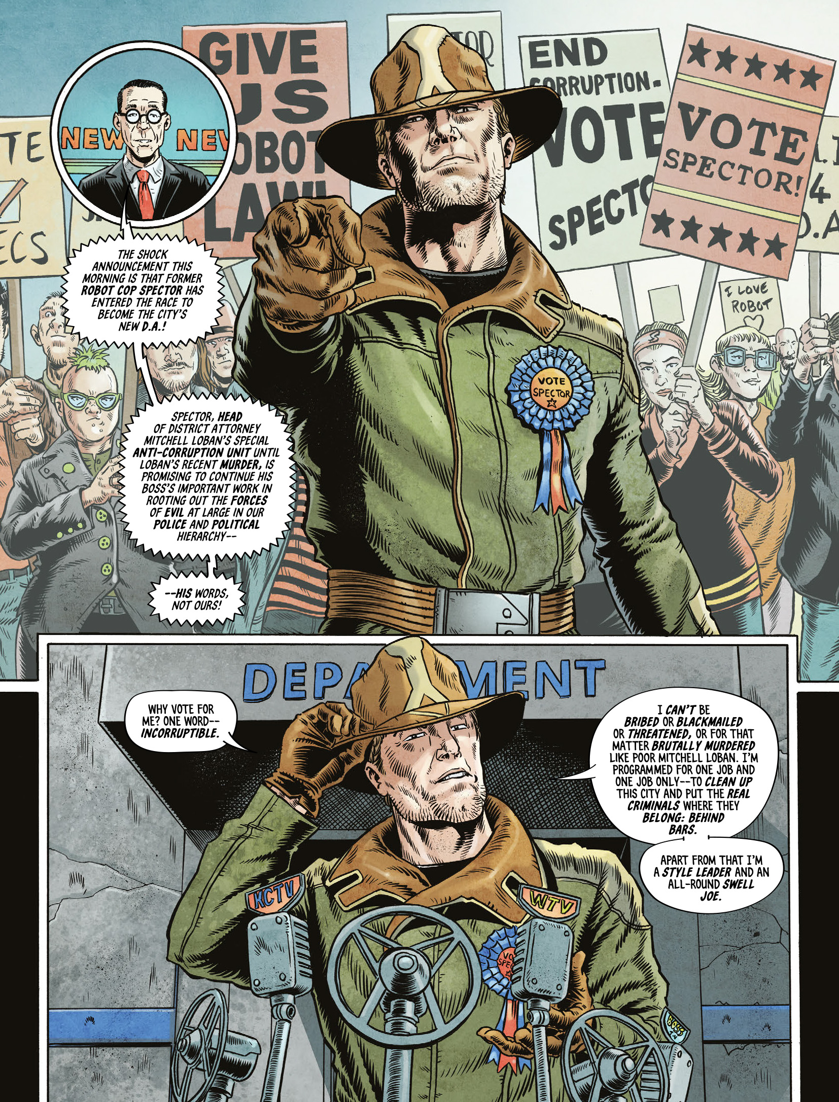 Read online Judge Dredd Megazine (Vol. 5) comic -  Issue #463 - 17
