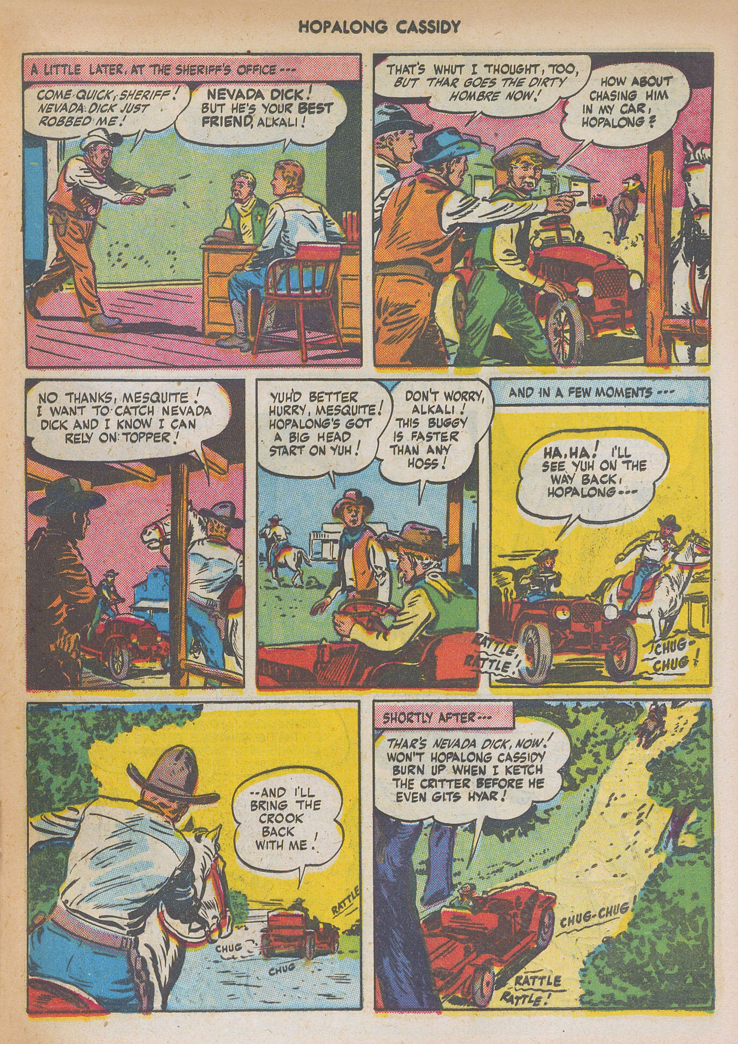 Read online Hopalong Cassidy comic -  Issue #7 - 35