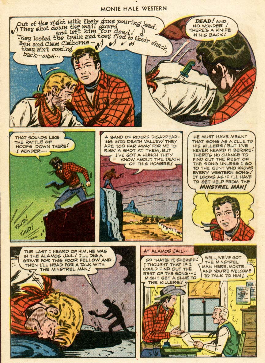 Read online Monte Hale Western comic -  Issue #58 - 3