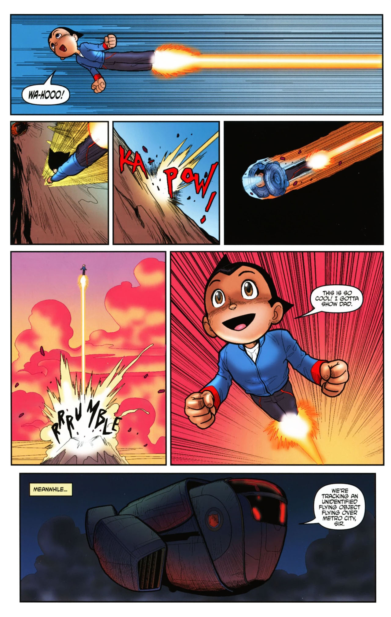 Read online Astro Boy: The Movie: Official Movie Adaptation comic -  Issue #2 - 6