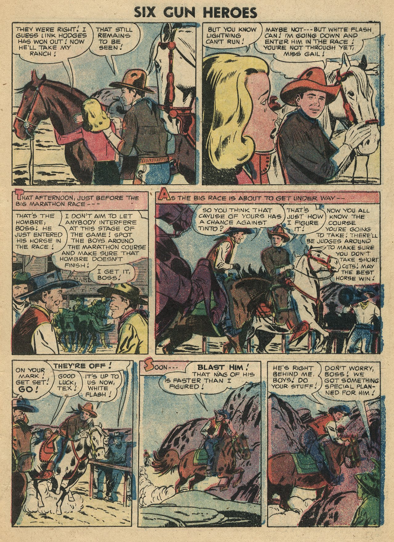 Read online Six-Gun Heroes comic -  Issue #37 - 29