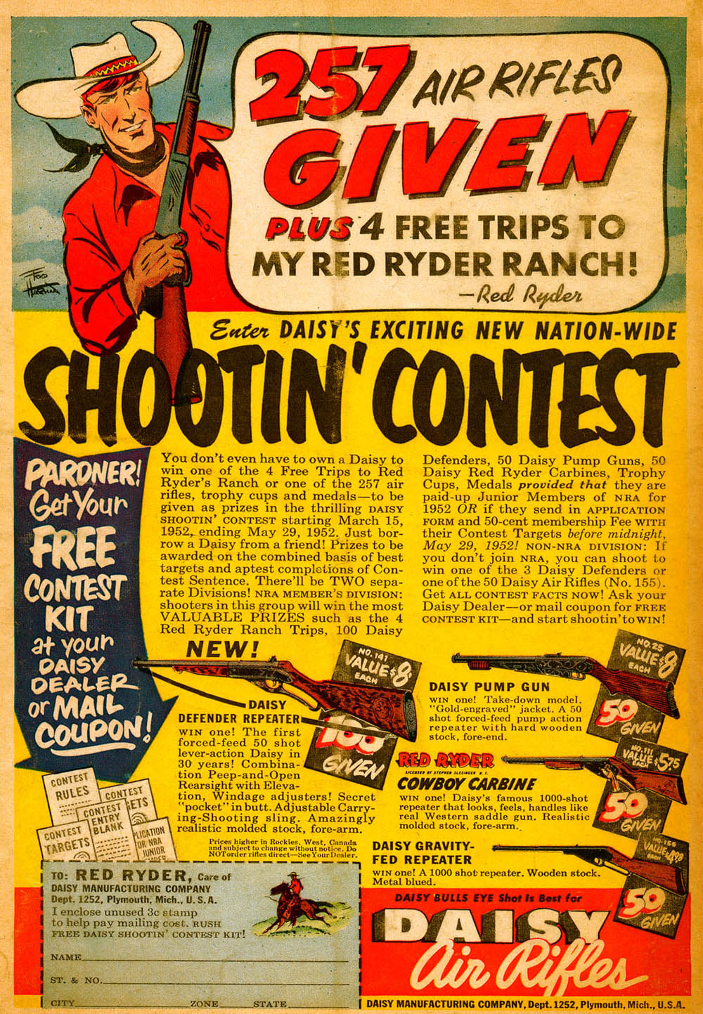 Read online Young Eagle comic -  Issue #10 - 36