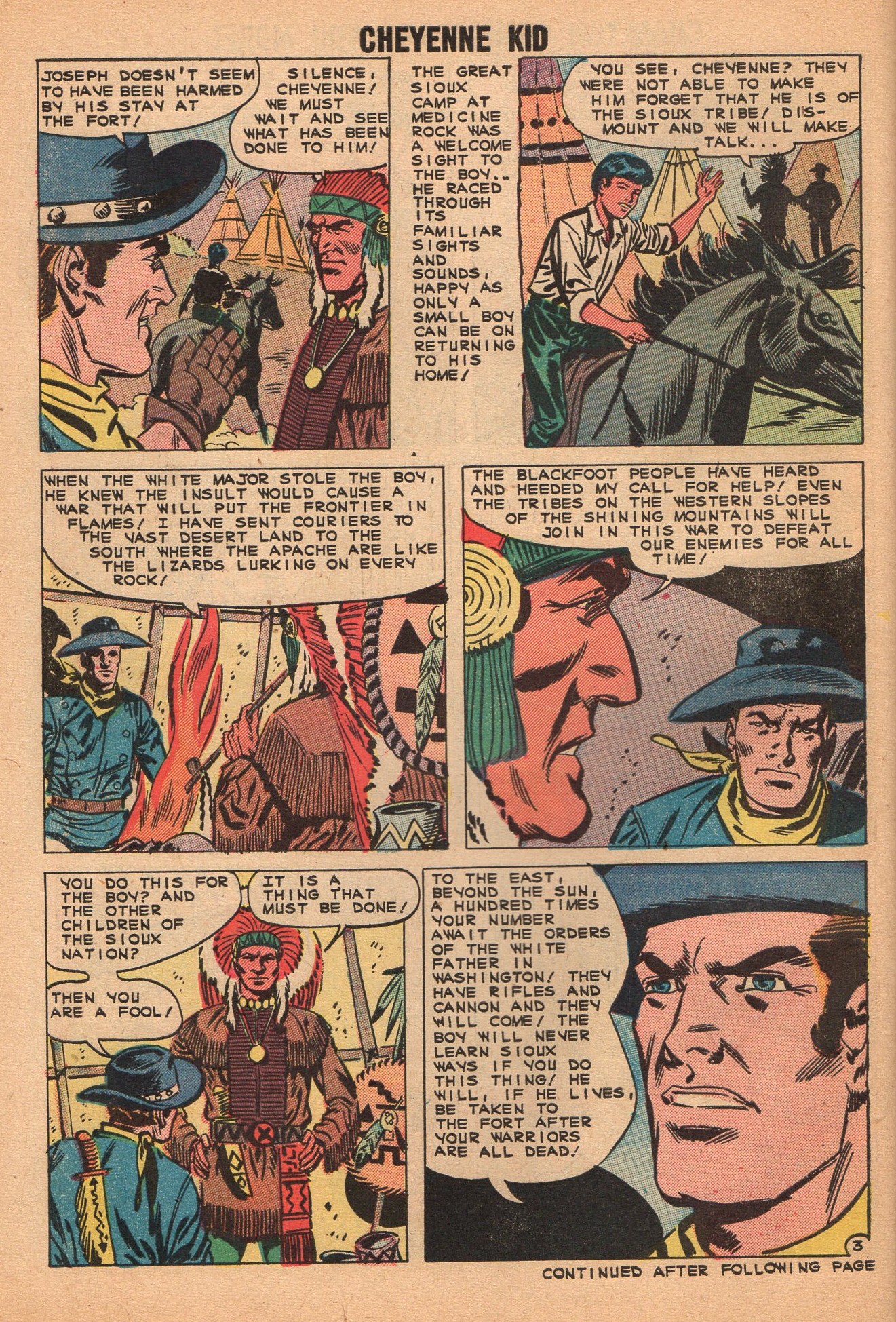 Read online Cheyenne Kid comic -  Issue #27 - 30