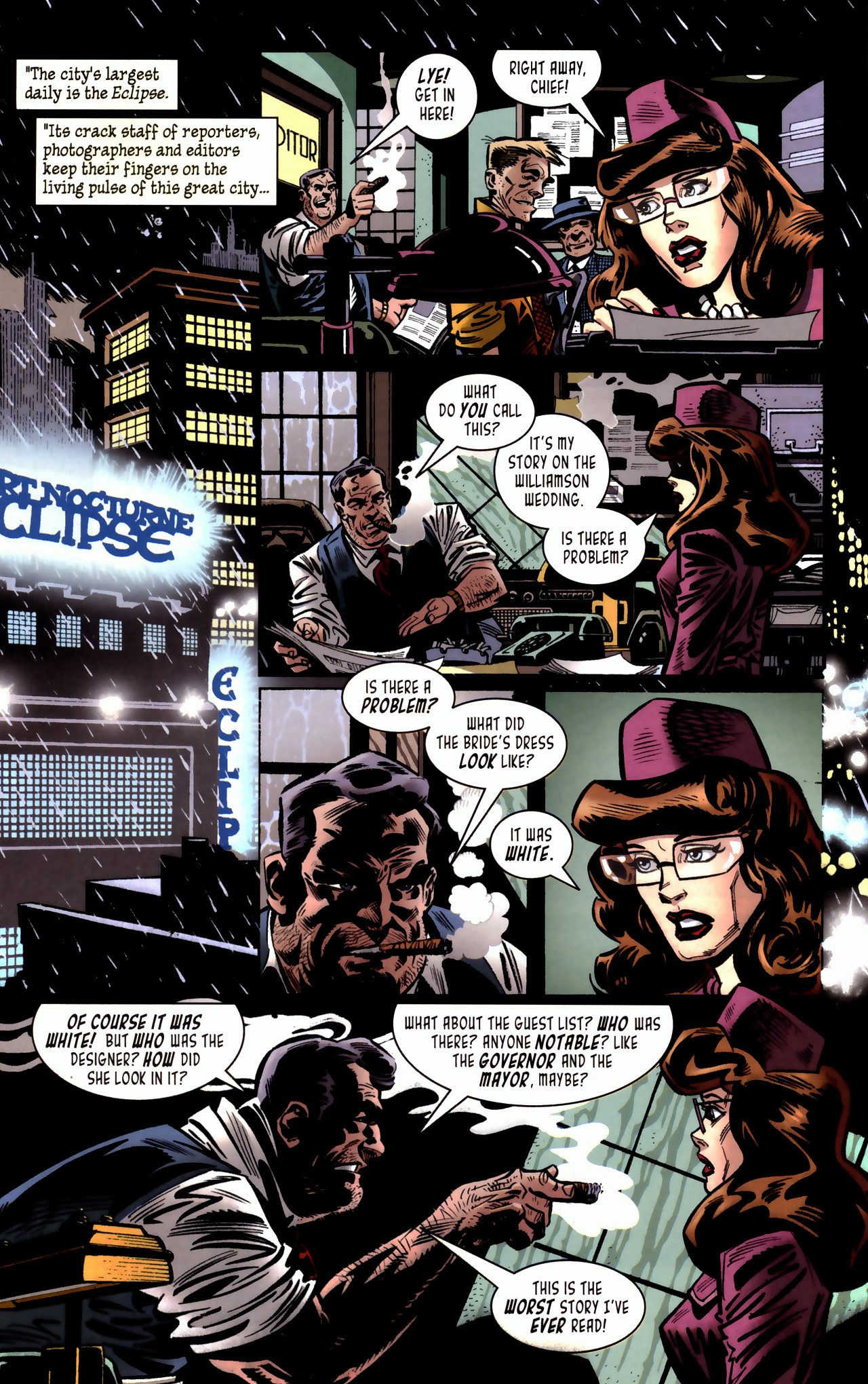 Read online Femme Noir: The Dark City Diaries comic -  Issue #1 - 25