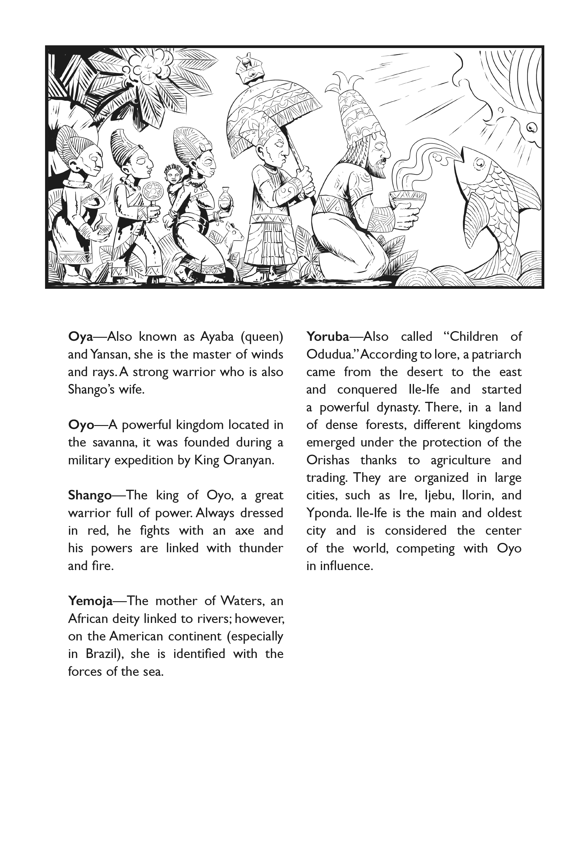 Read online Tales of the Orishas comic -  Issue # TPB - 93