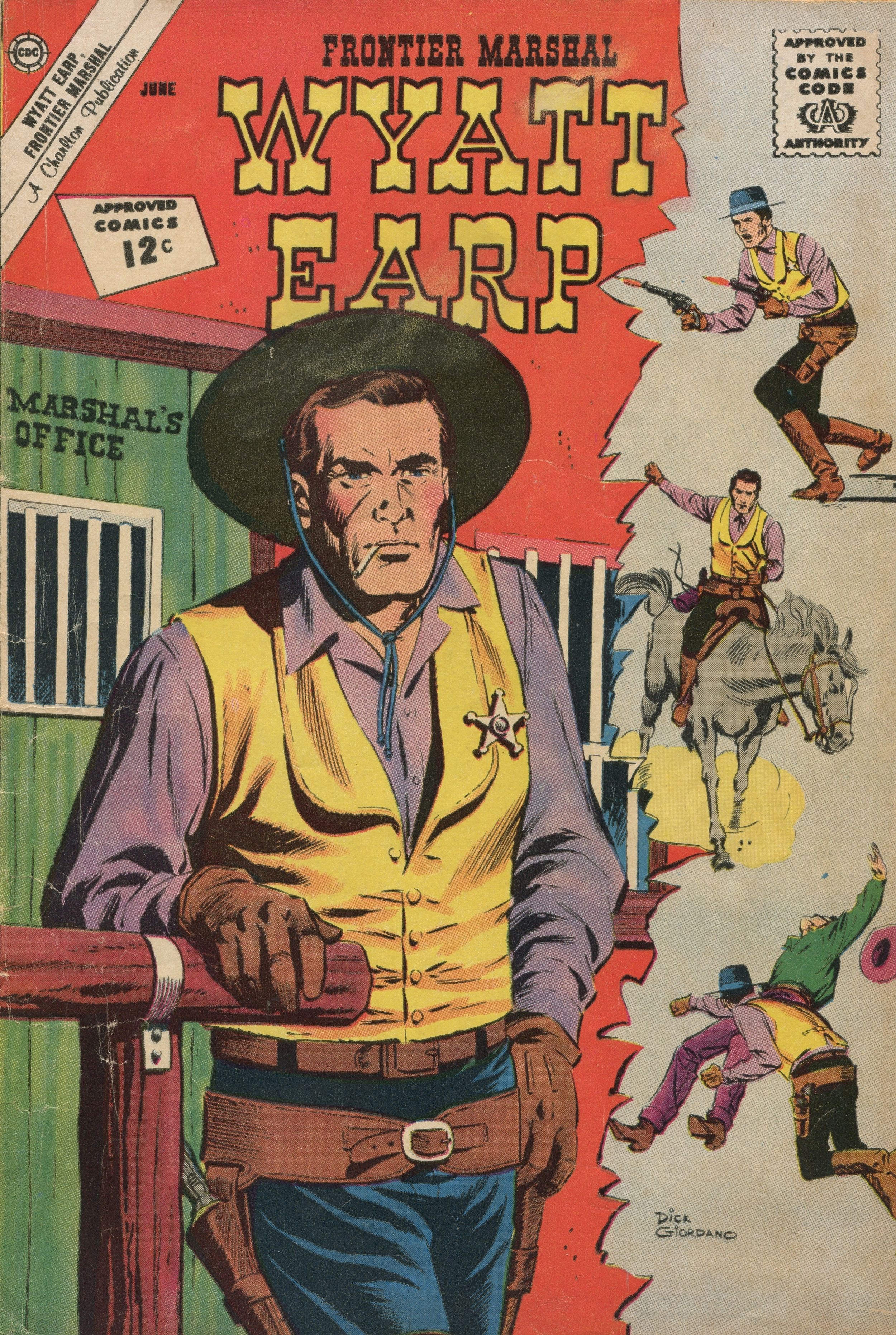 Read online Wyatt Earp Frontier Marshal comic -  Issue #42 - 1