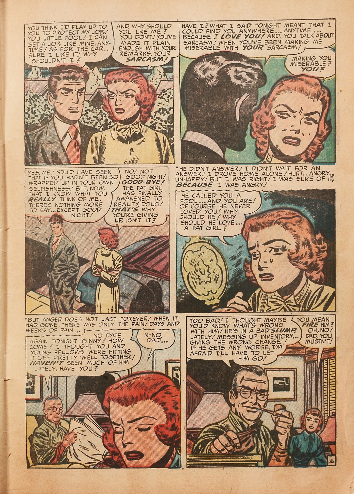Read online Young Love (1949) comic -  Issue #29 - 17