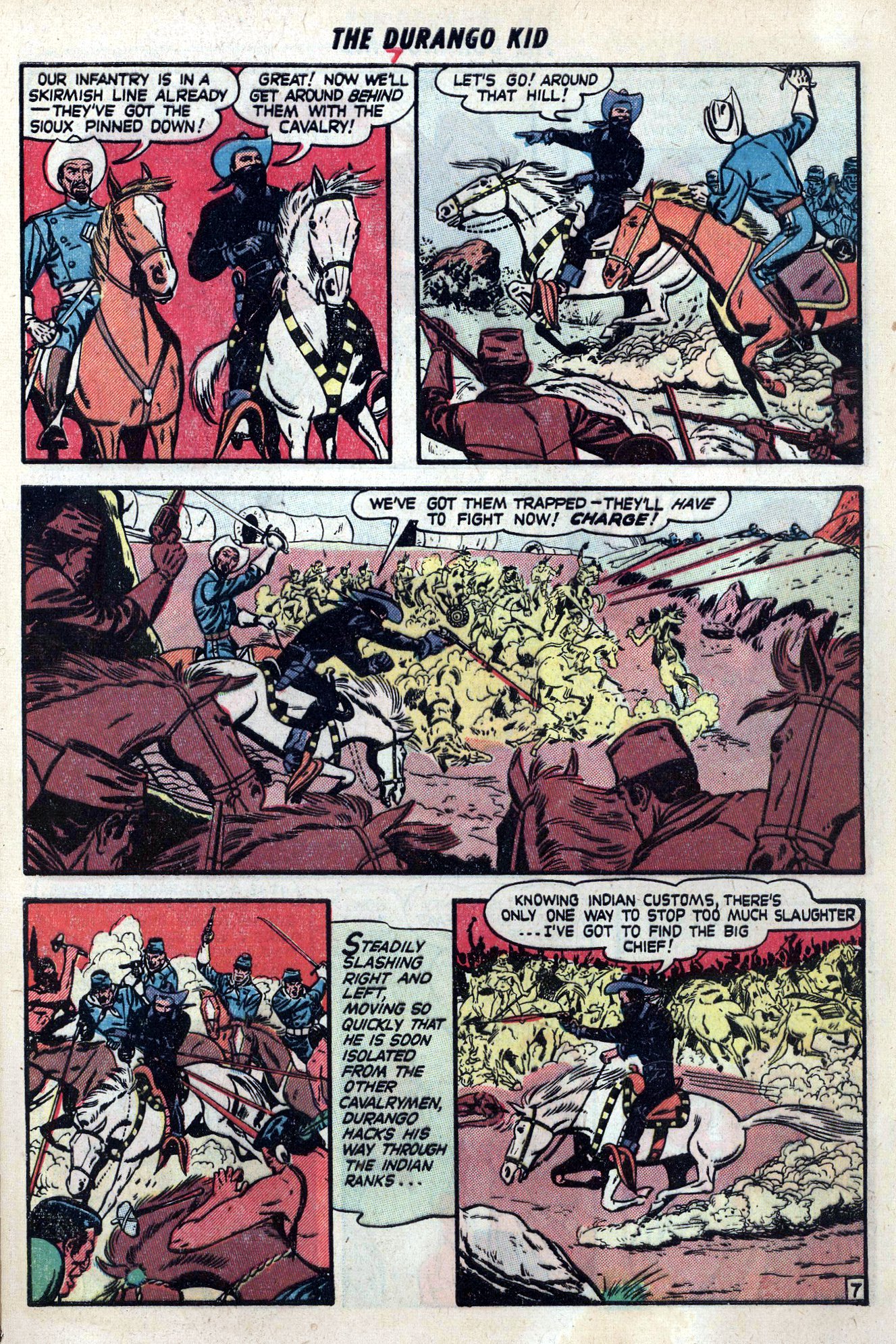 Read online Charles Starrett as The Durango Kid comic -  Issue #9 - 9