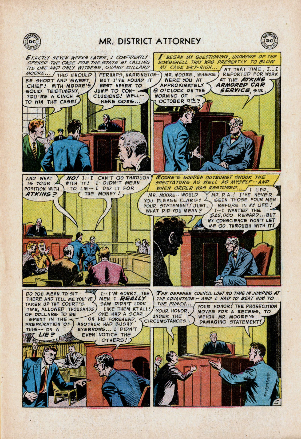 Read online Mr. District Attorney comic -  Issue #51 - 7