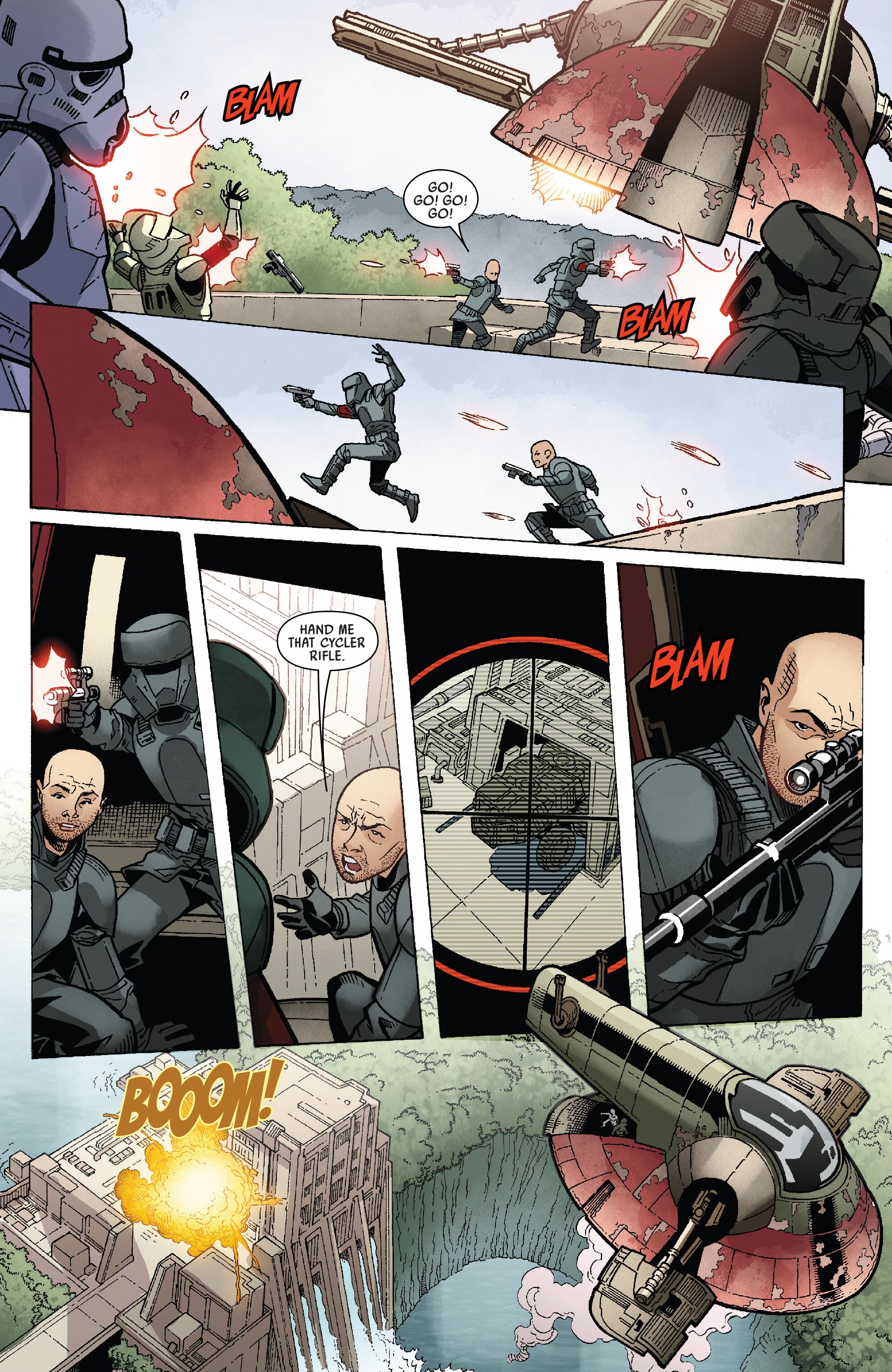 Read online Star Wars: The Mandalorian Season 2 comic -  Issue #7 - 29