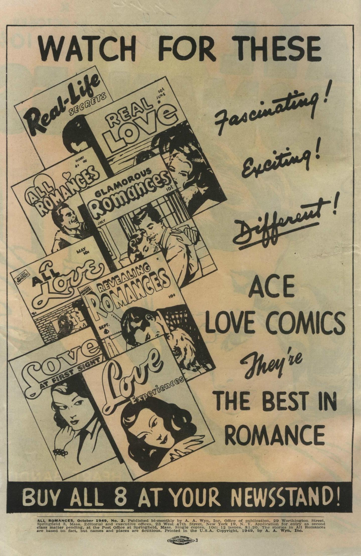 Read online All Romances comic -  Issue #2 - 2