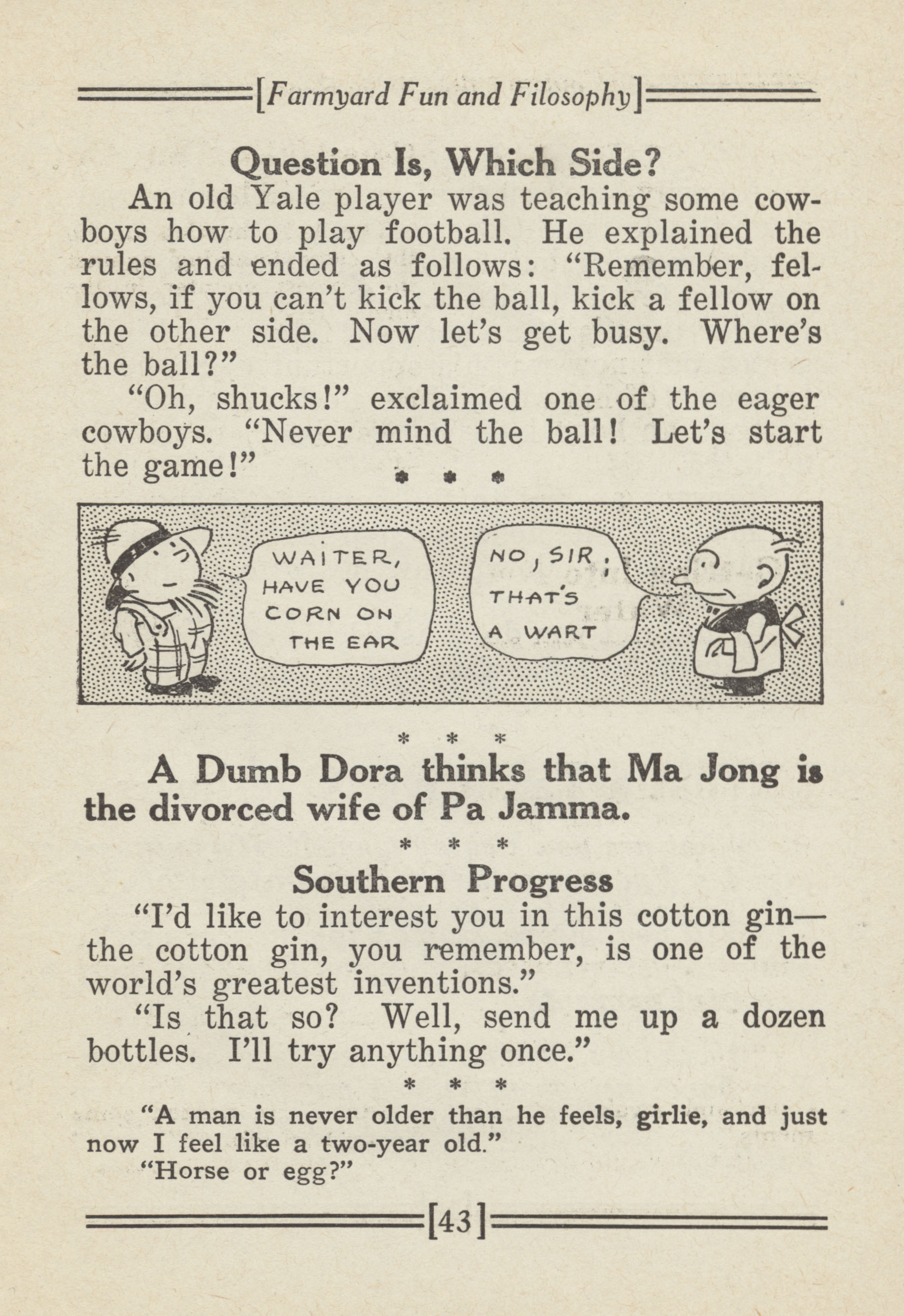 Read online Captain Billy's Whiz Bang comic -  Issue #12 - 48